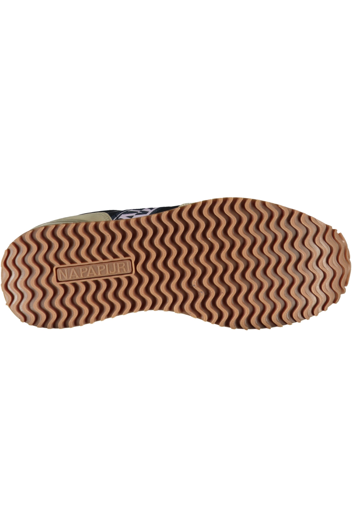 Beige women's sports shoes