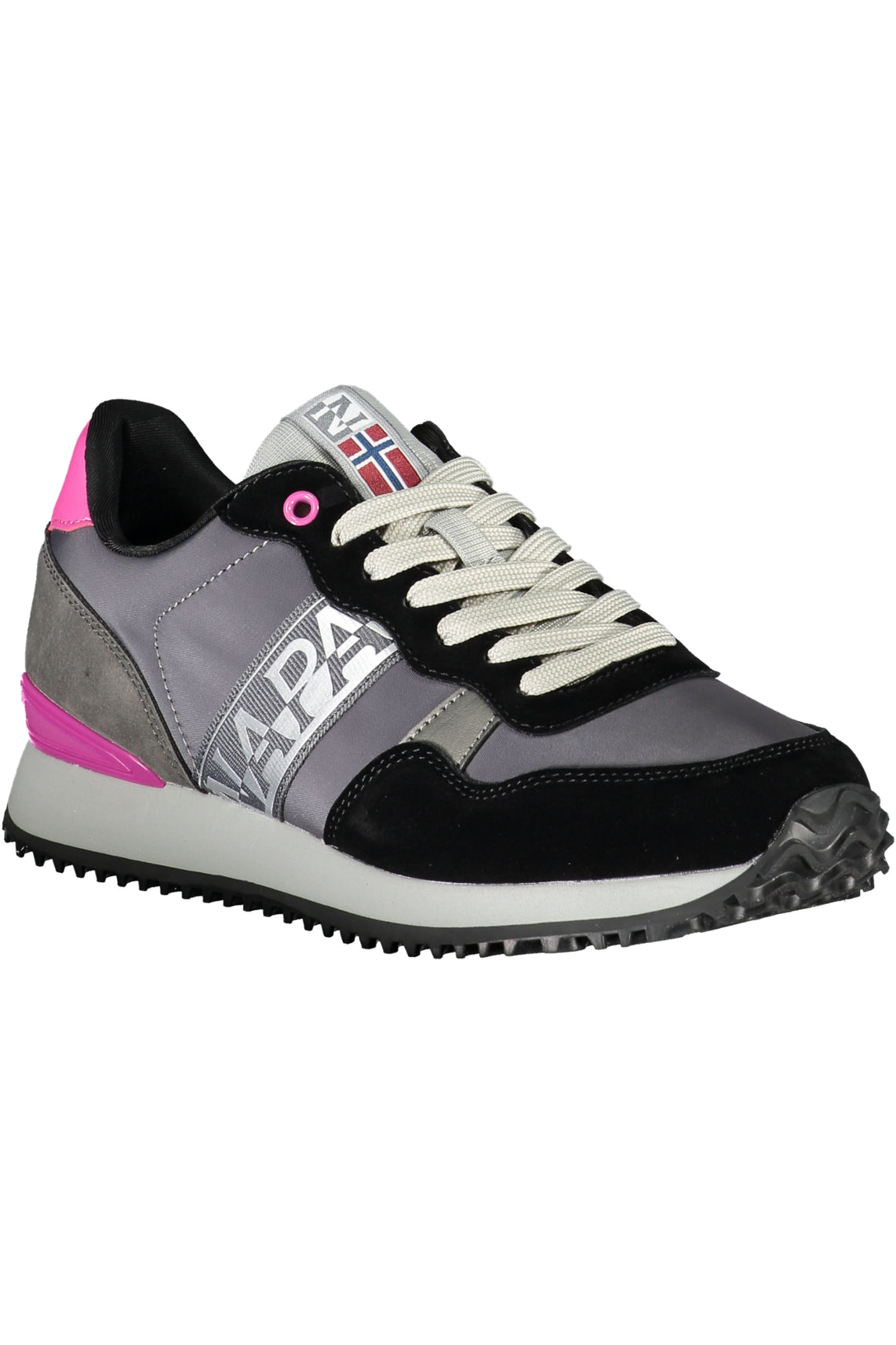 Gray women's sports shoes