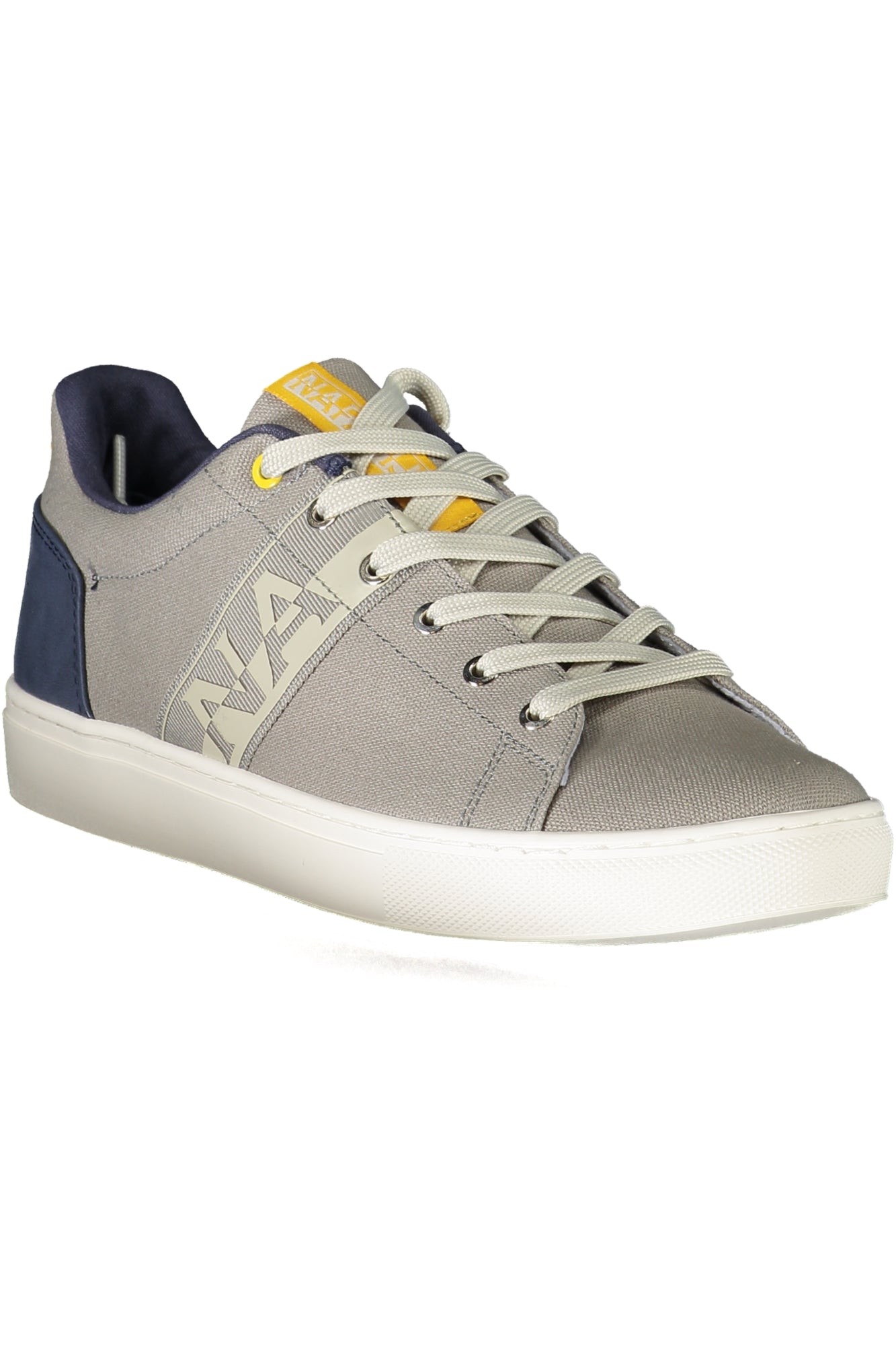 Gray men's sports shoes