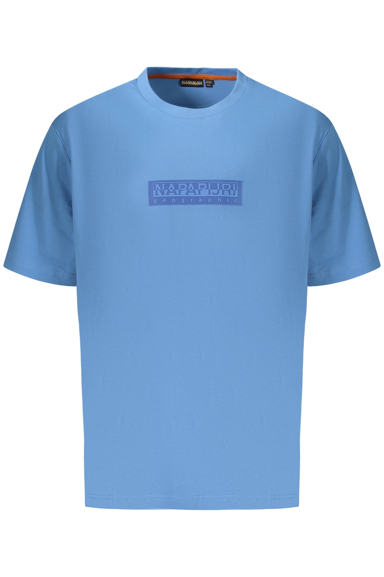 NAPAPIJRI T-Shirts Light Blue - NP0A4IFLSBOXLOGOSS1