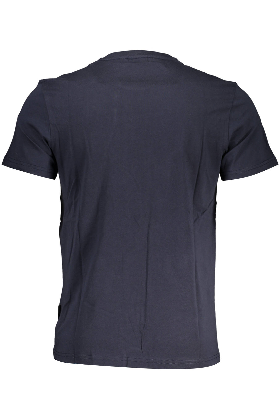 Man blue short sleeve t-shirt