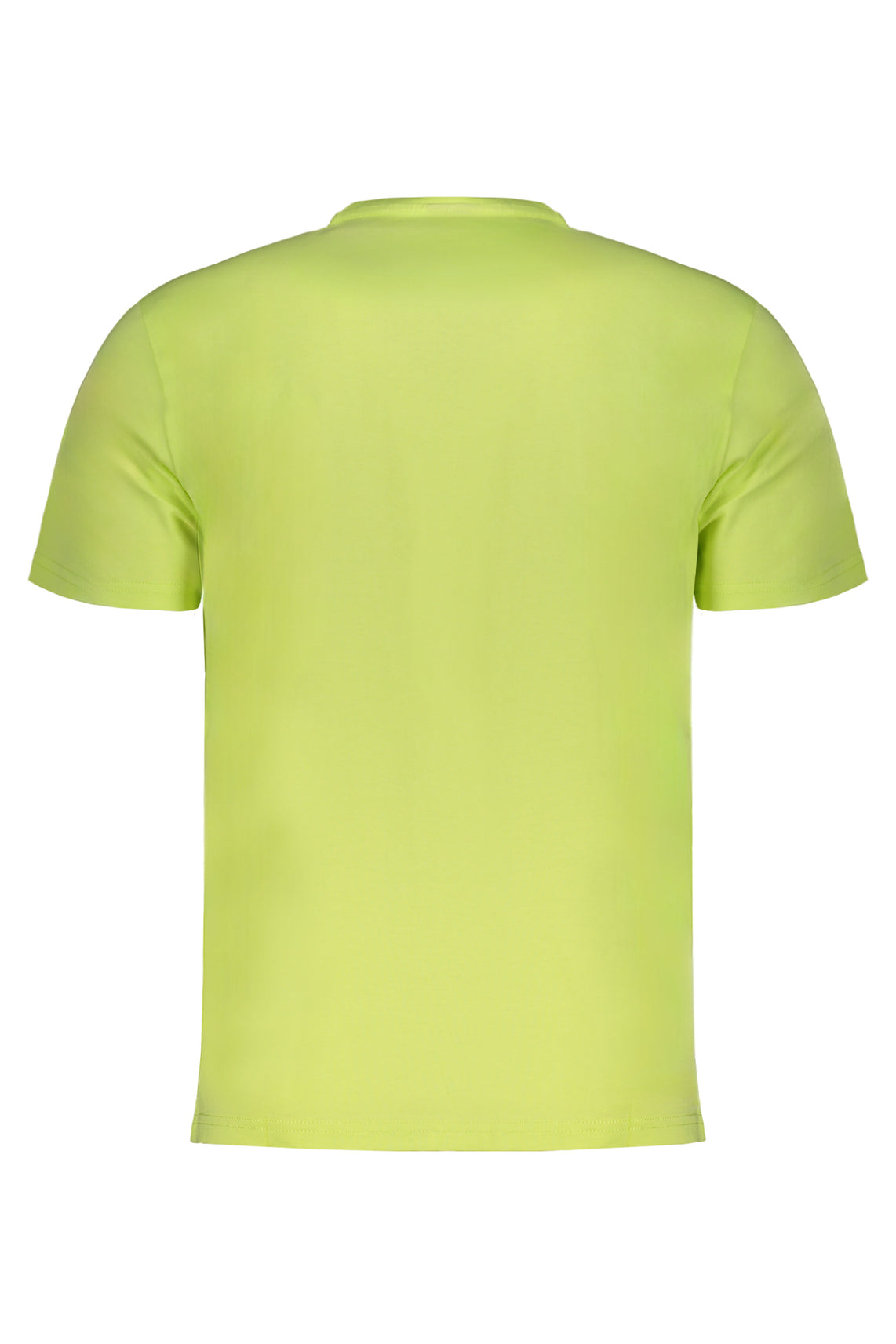 Yellow men's short sleeved t-shirt