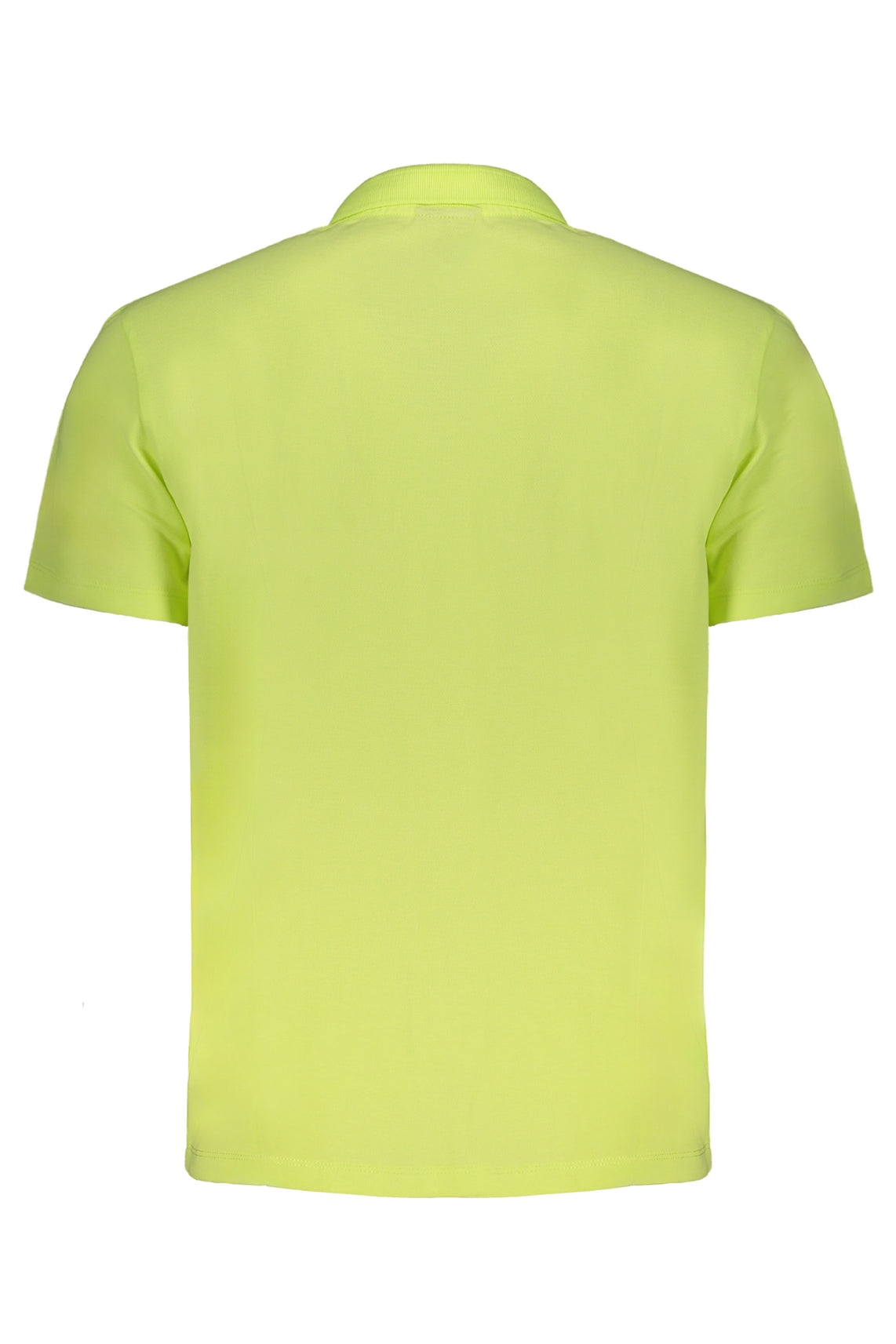 Yellow men's short sleeved t-shirt