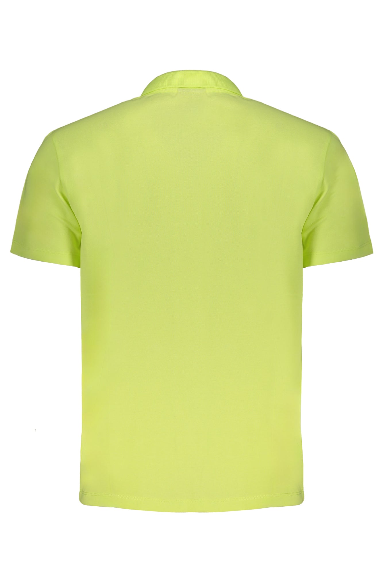 Yellow men's short sleeved t-shirt