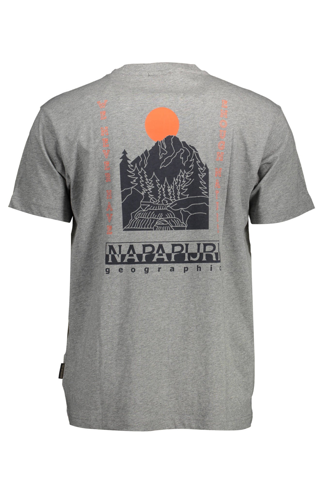 Men's short sleeve t-shirt gray