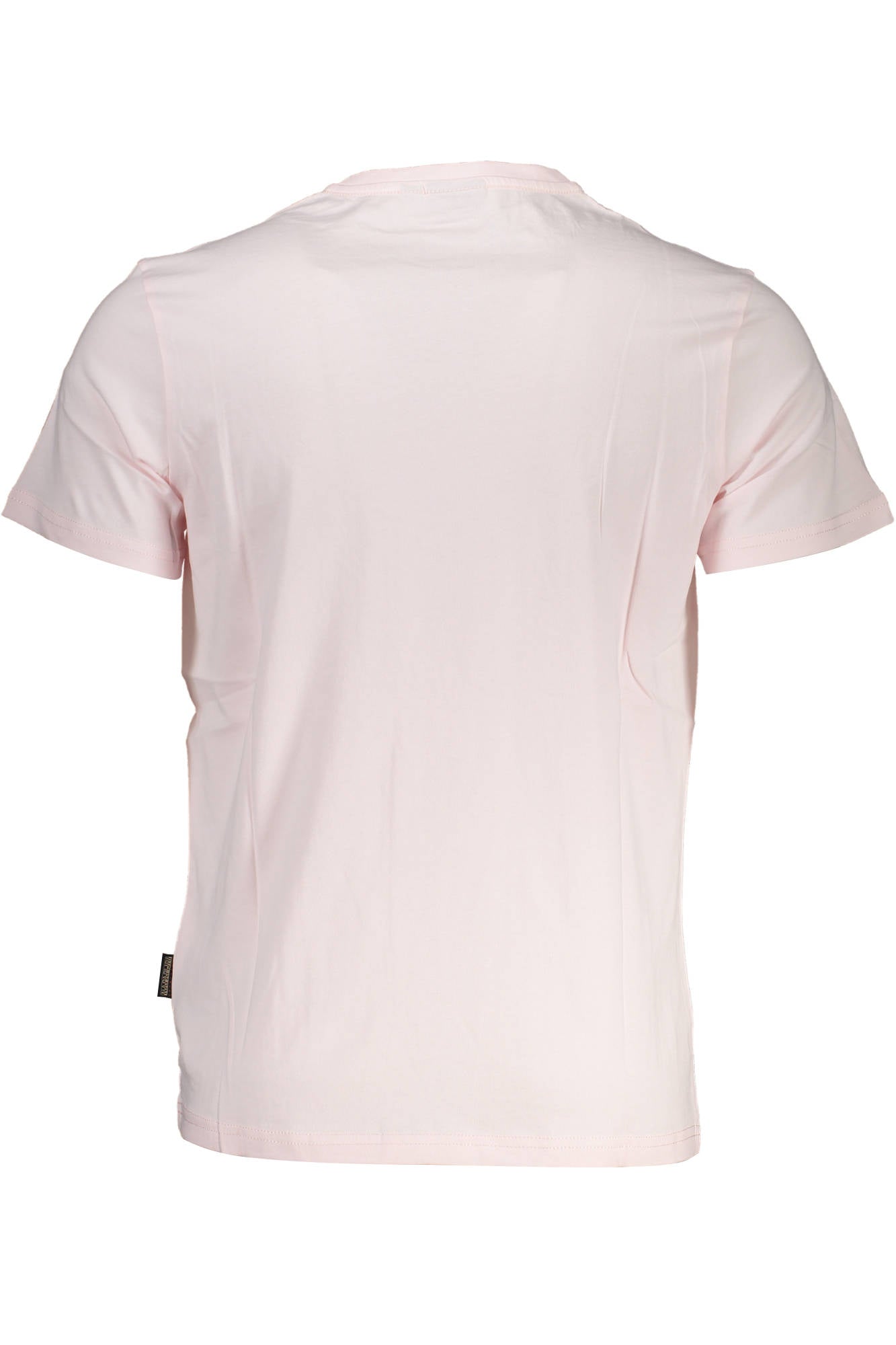 Pink man short sleeve t-shirt