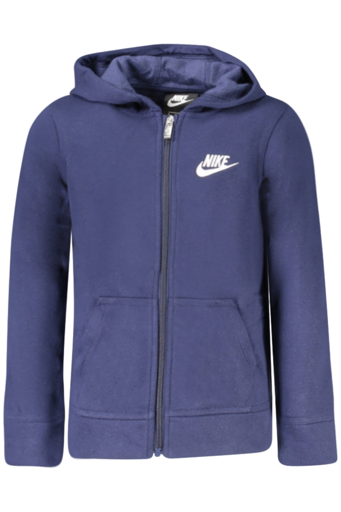 NIKE NIKE KIDS' BLUE ZIP-UP SWEATSHIRT - Blu