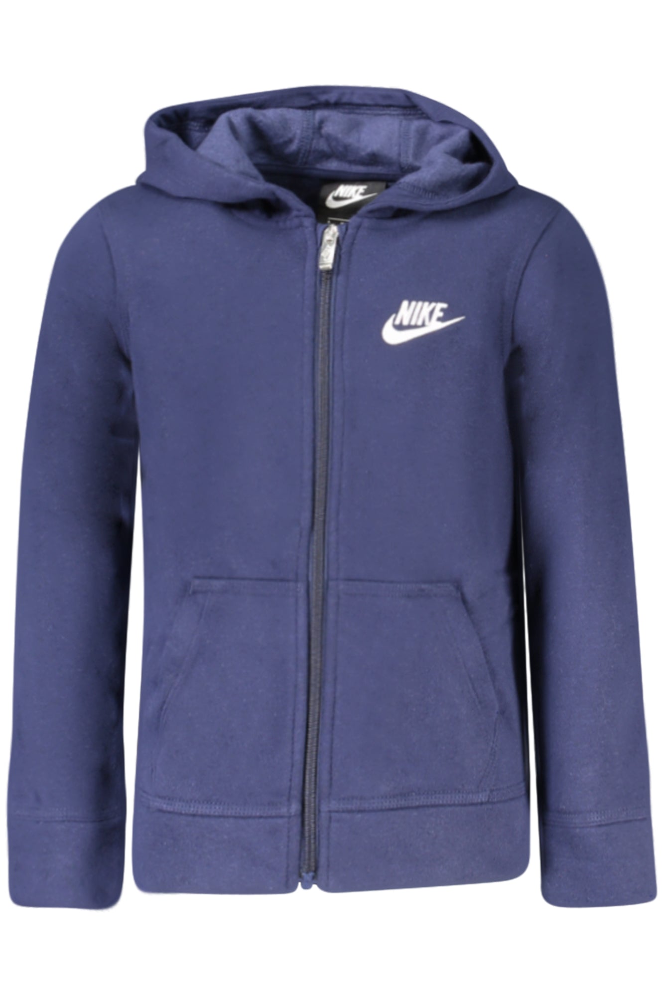 NIKE NIKE KIDS' BLUE ZIP-UP SWEATSHIRT - Blu