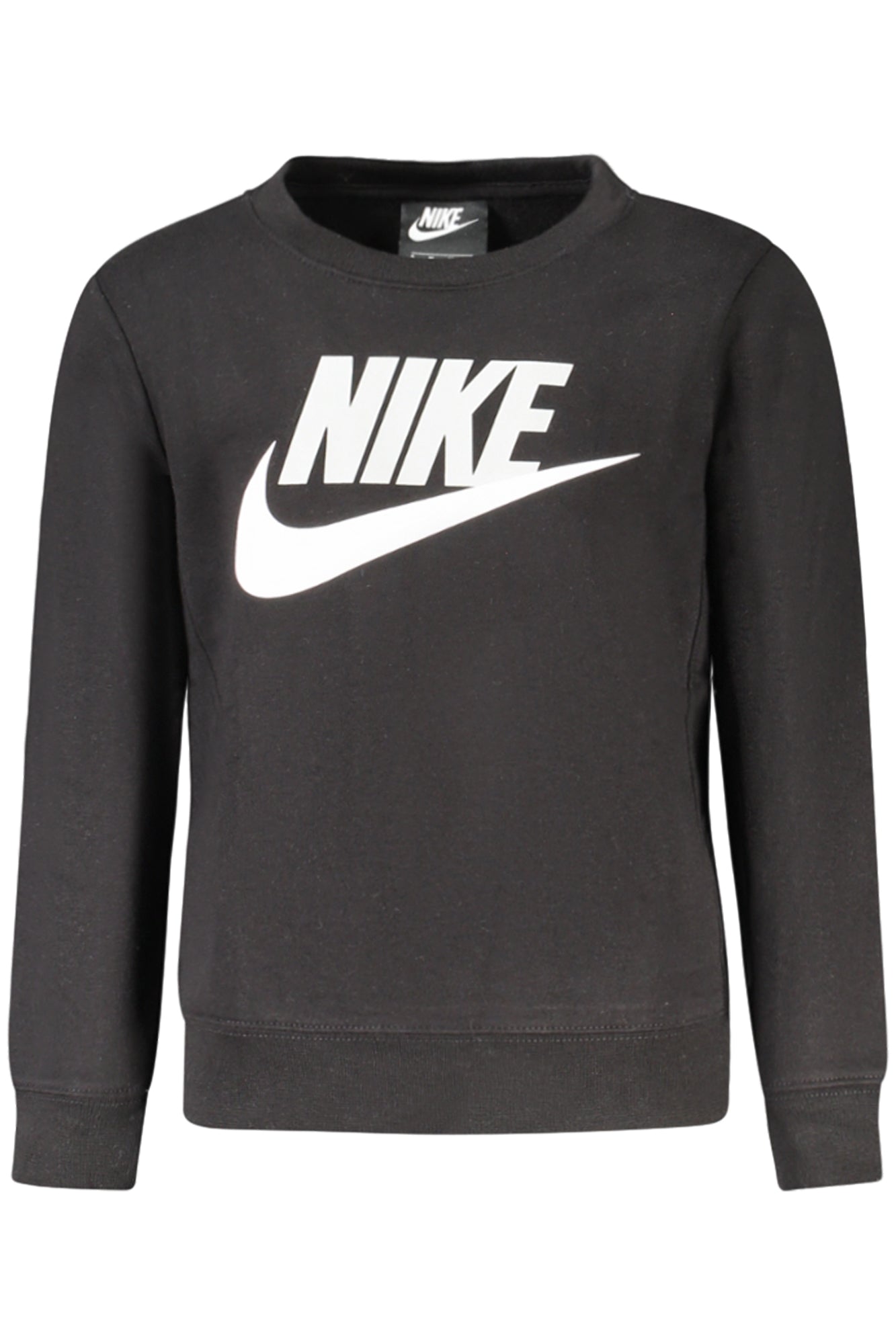 NIKE NIKE KIDS' BLACK ZIP-UP SWEATSHIRT - Nero