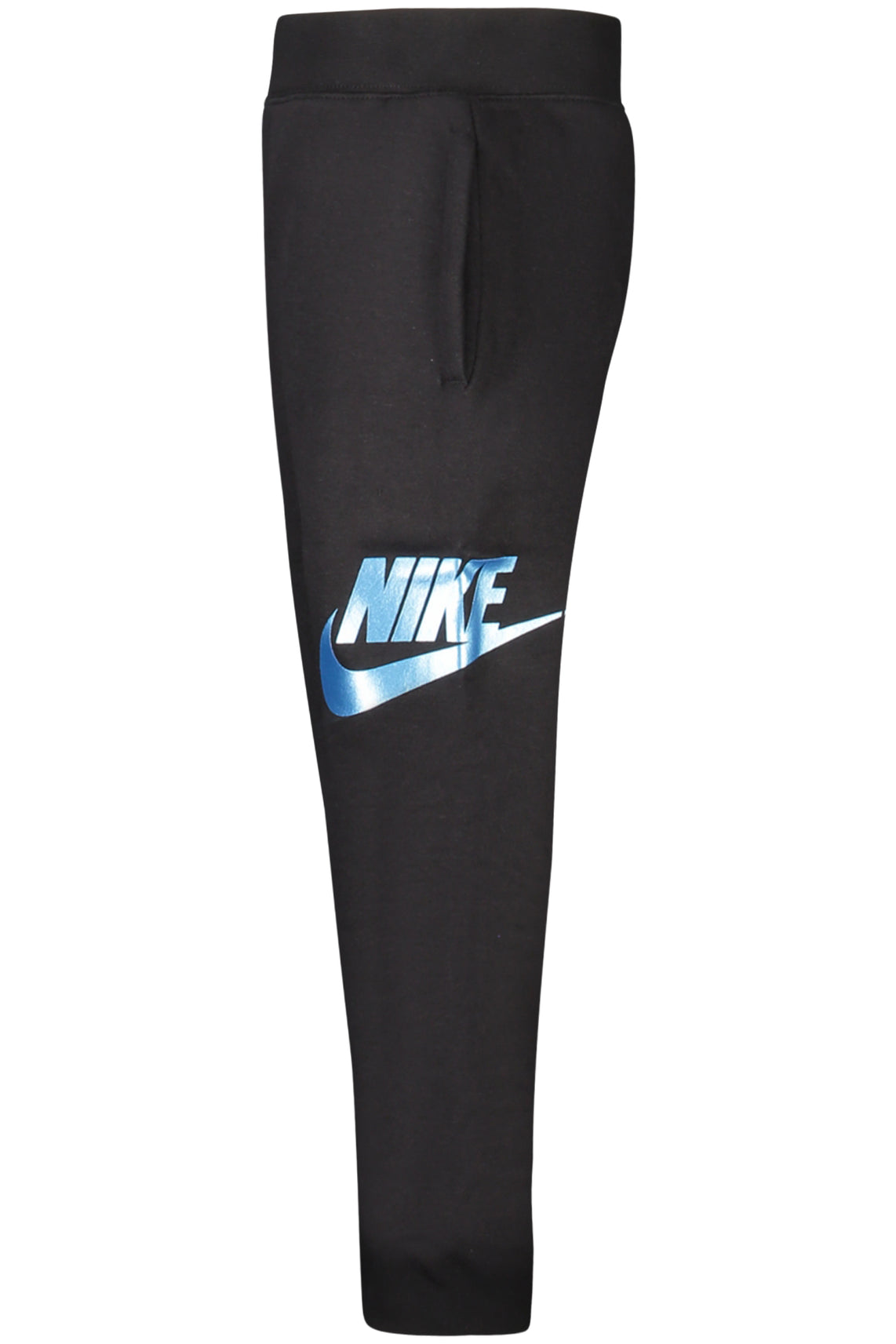 NIKE NIKE KIDS' BLACK LONG TRACK PANTS - Nero