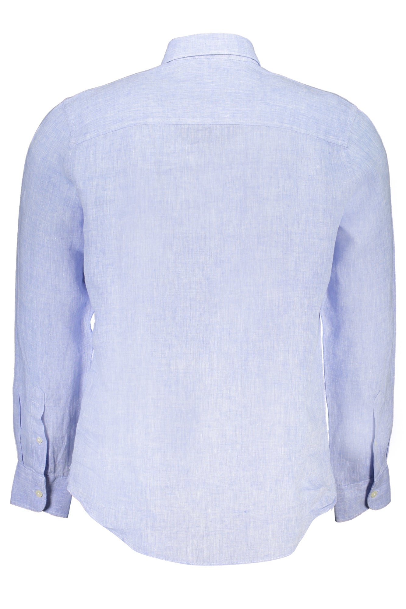 Men's long sleeve shirt blue