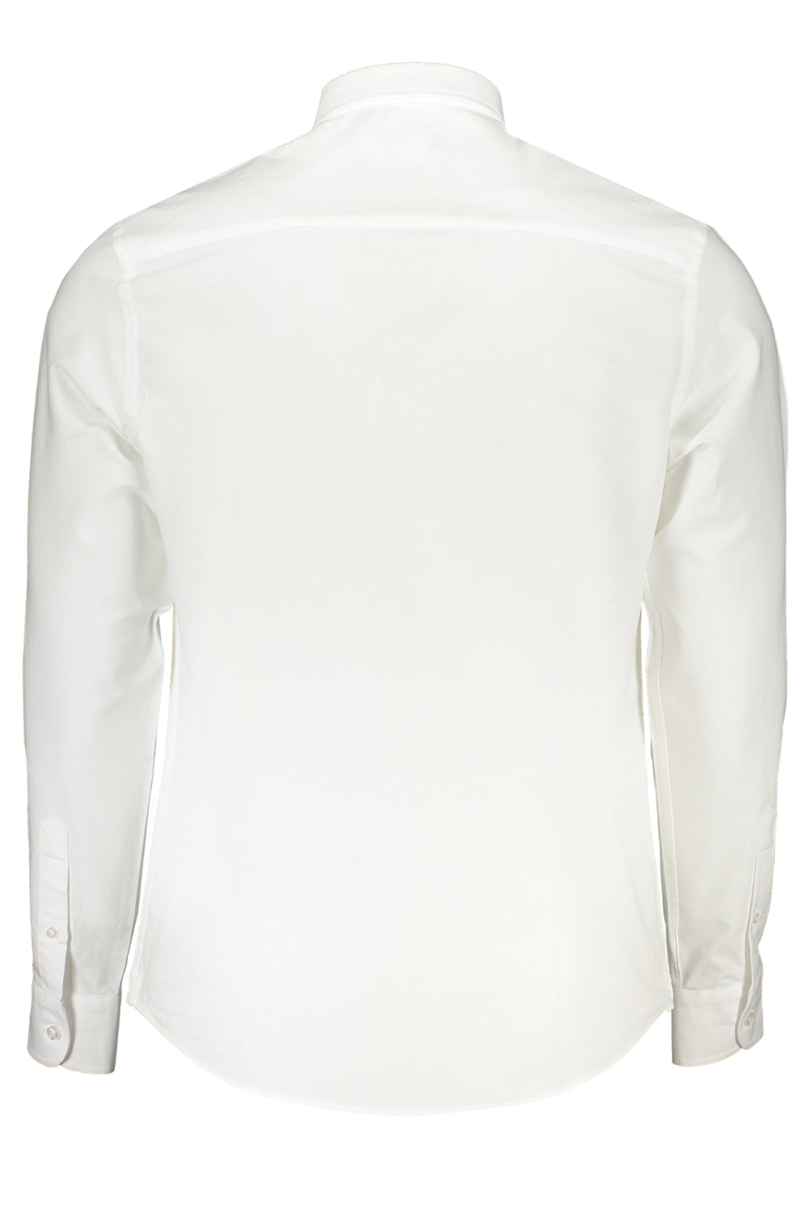 Men's white long sleeve shirt