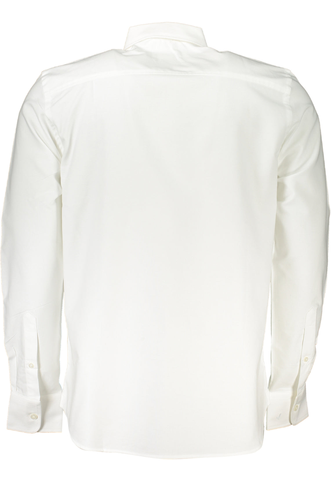 Men's white long sleeve shirt