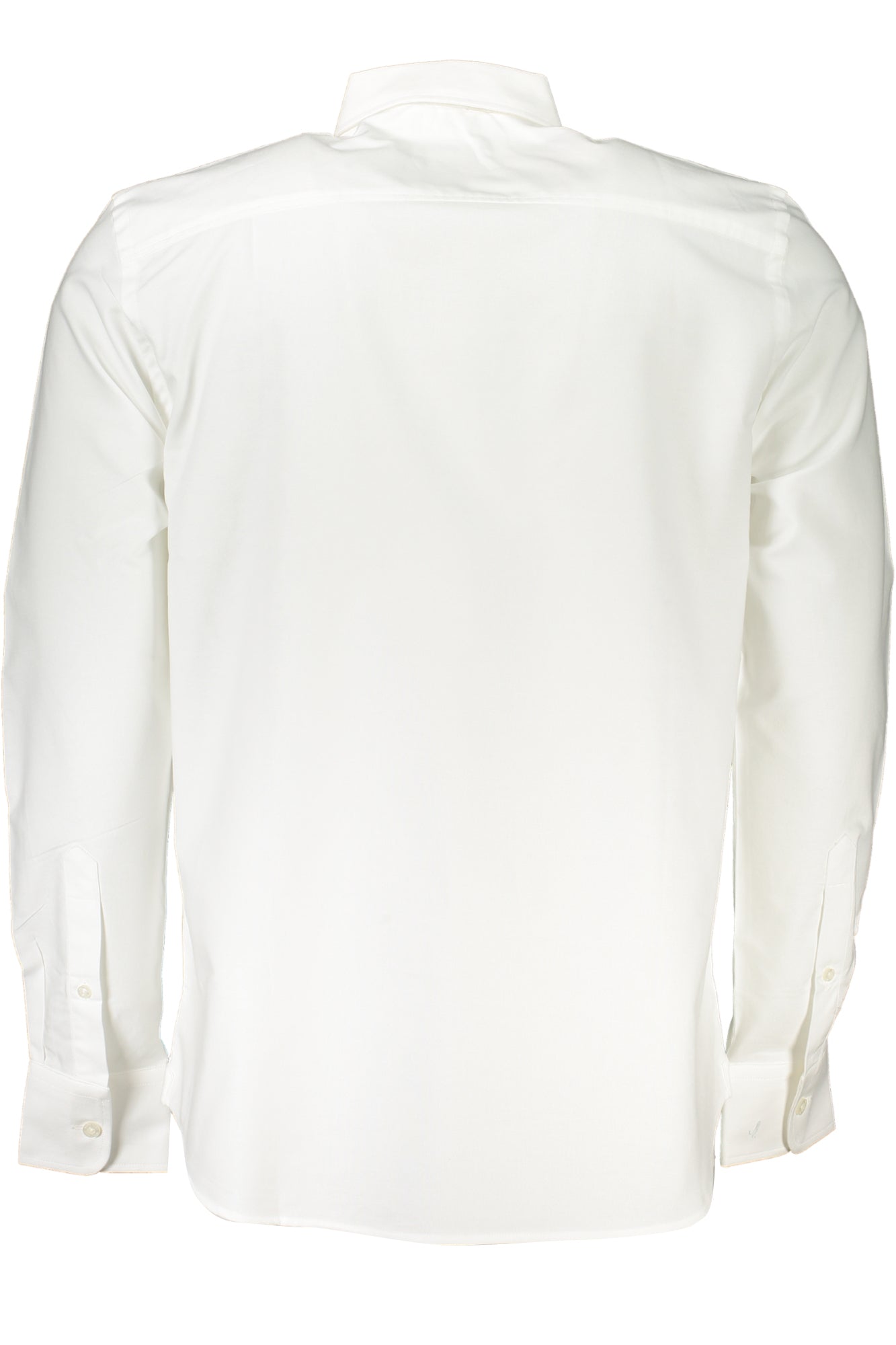 Men's white long sleeve shirt
