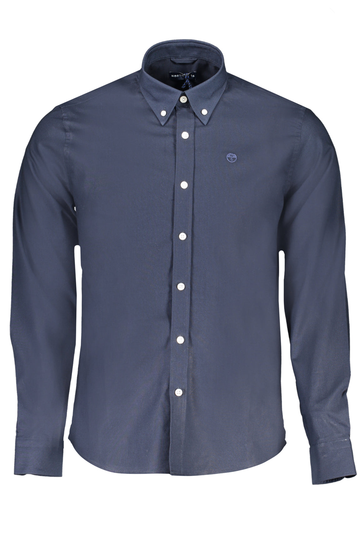 NORTH SAILS NORTH SAILS MEN'S WHITE LONG SLEEVE SHIRT - Blu