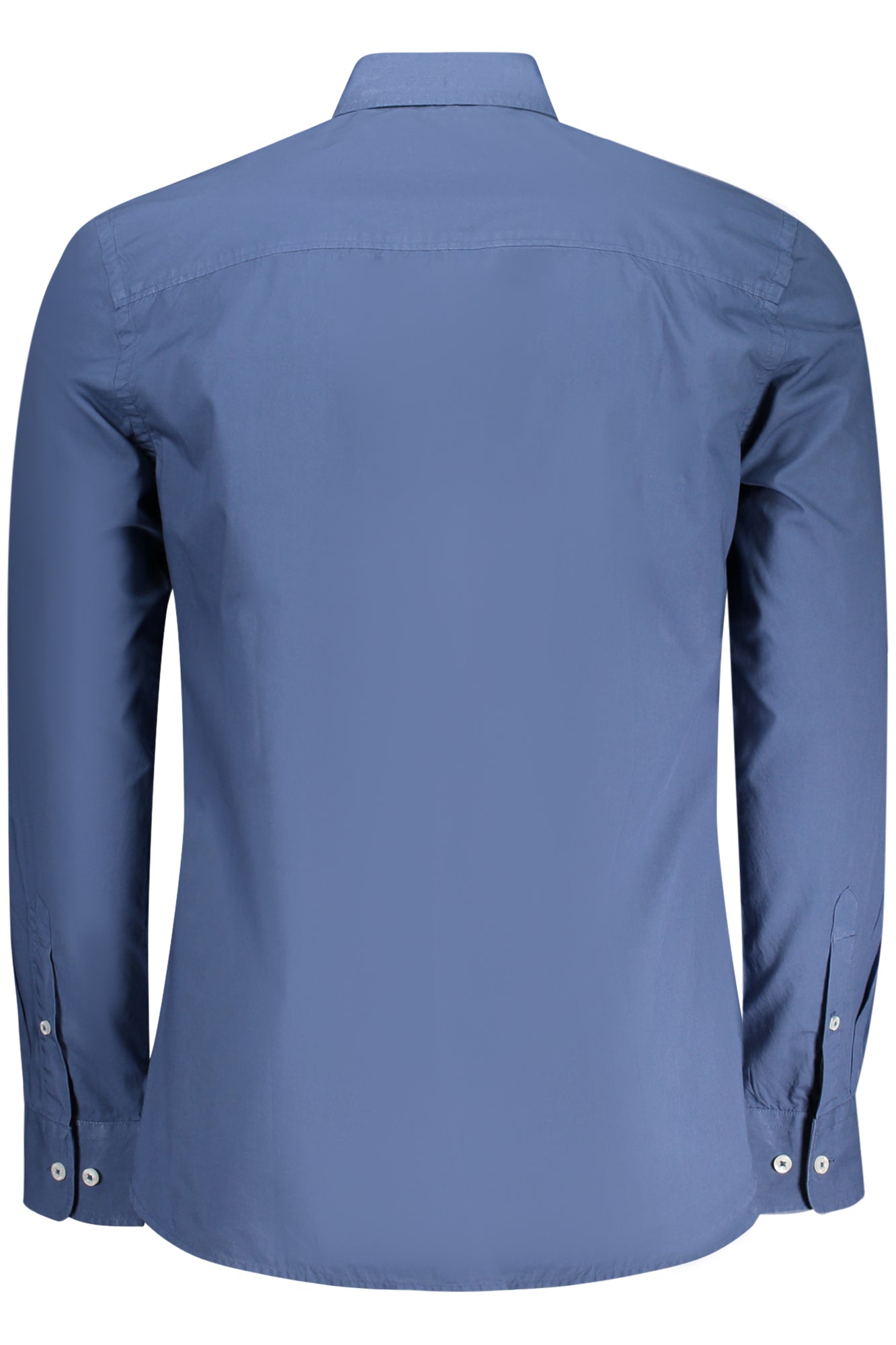 Long sleeve shirt men blue