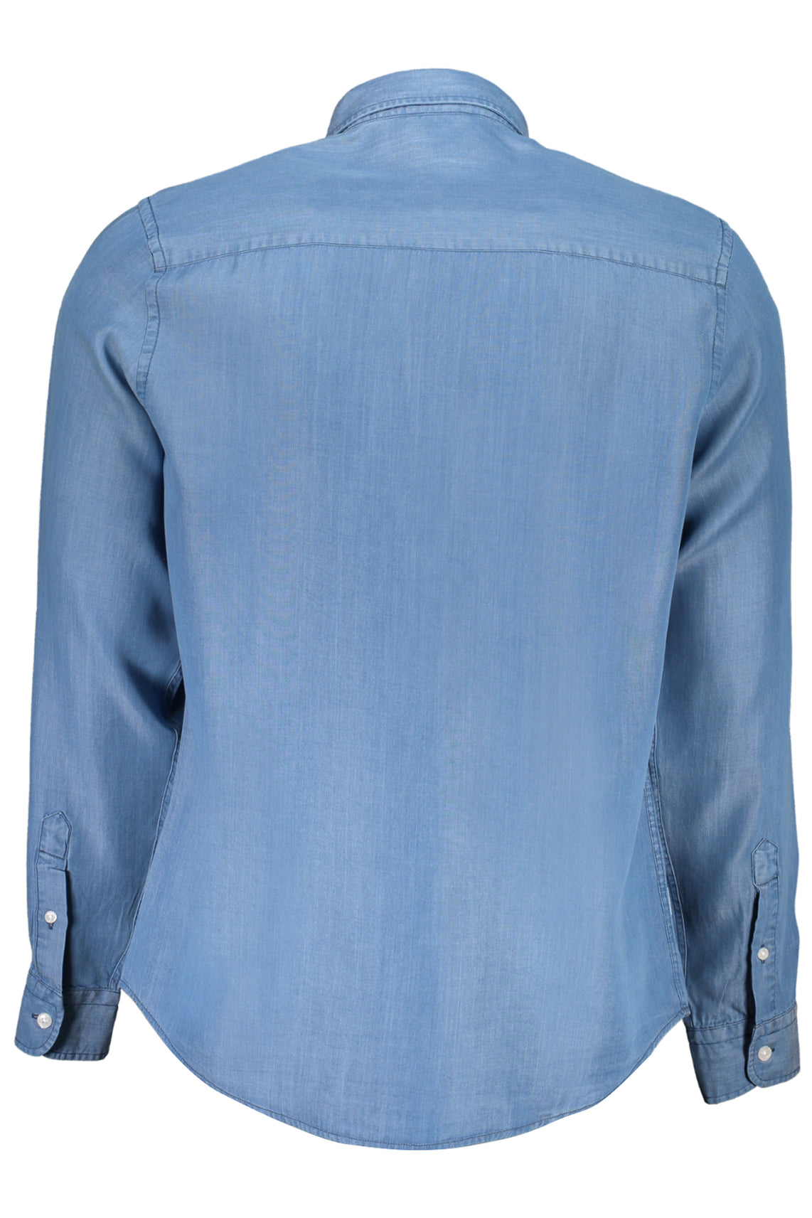 Men's long sleeve shirt blue