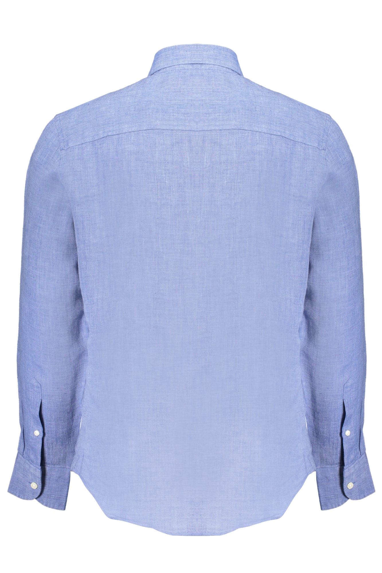 Men's long sleeve shirt blue