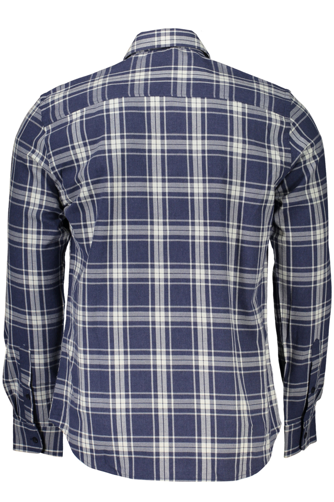 Men's long sleeve shirt blue