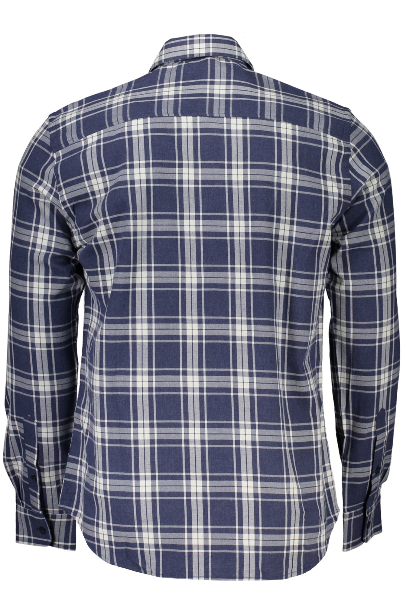 Men's long sleeve shirt blue