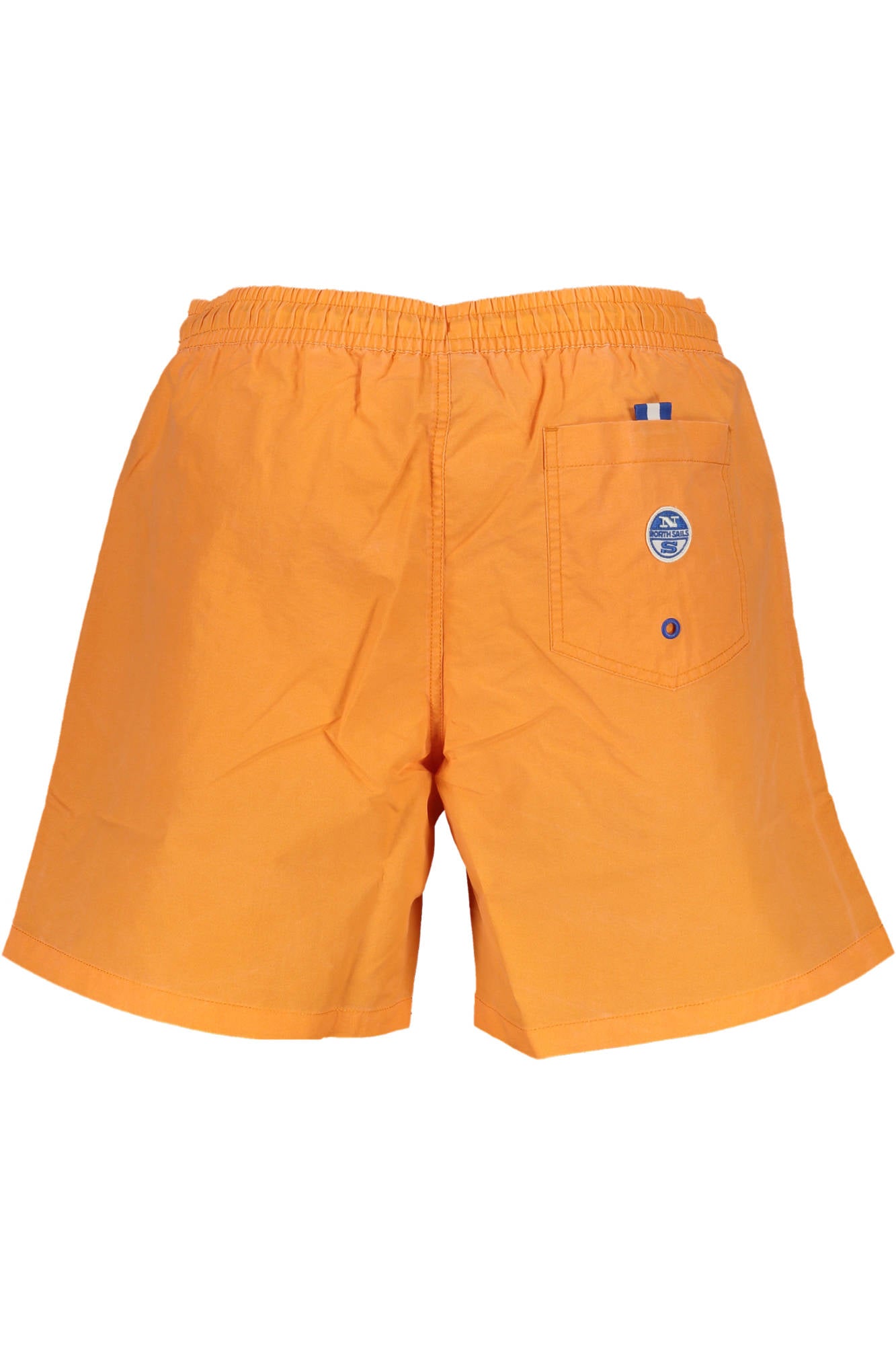 Swimsuit part under man orange