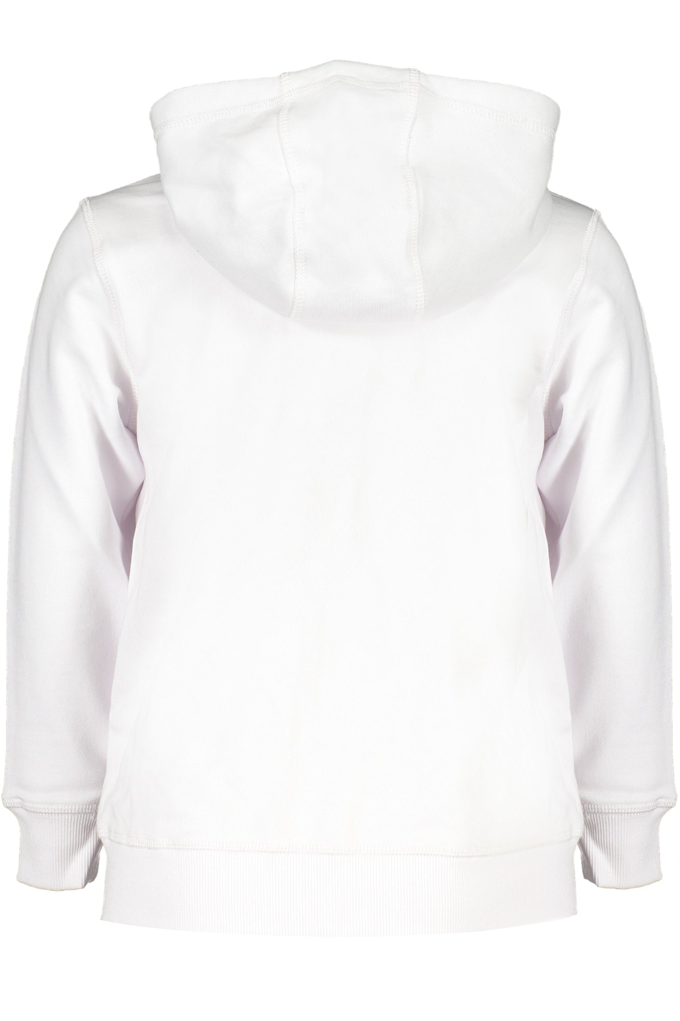 White zip sweatshirt for children