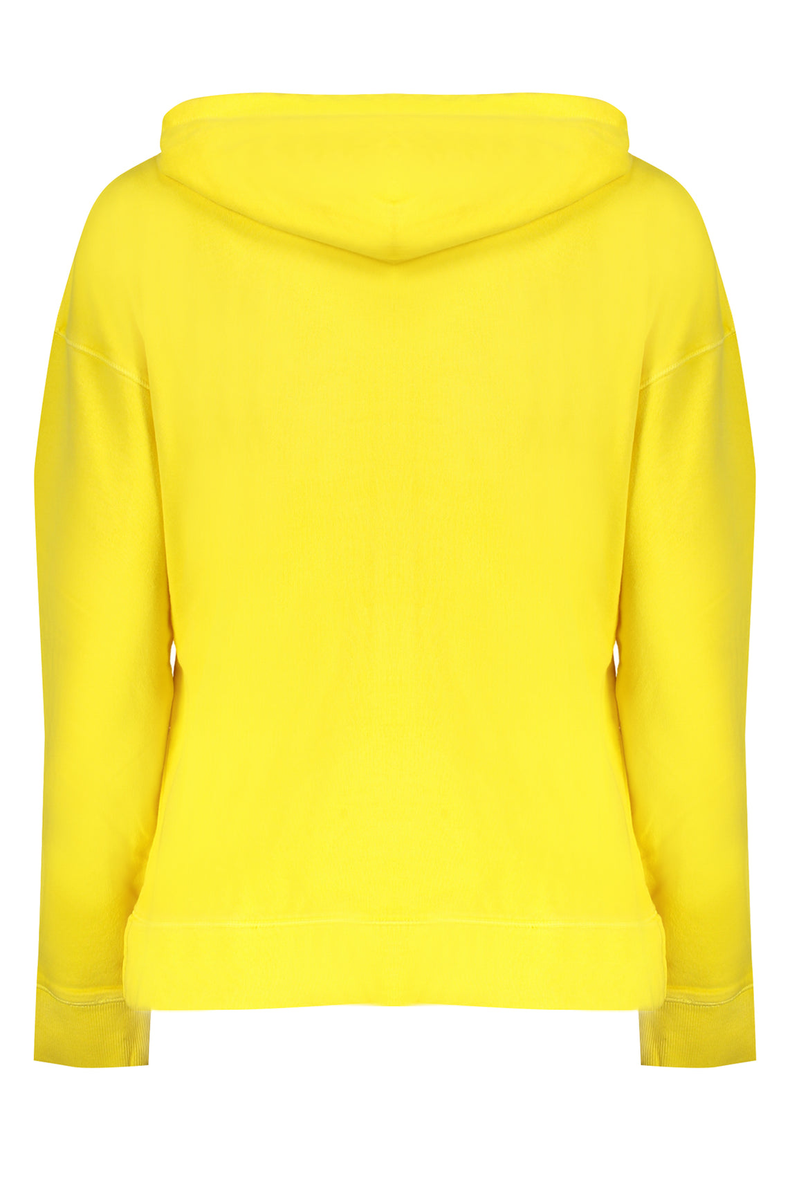 Women's yellow zip sweatshirt