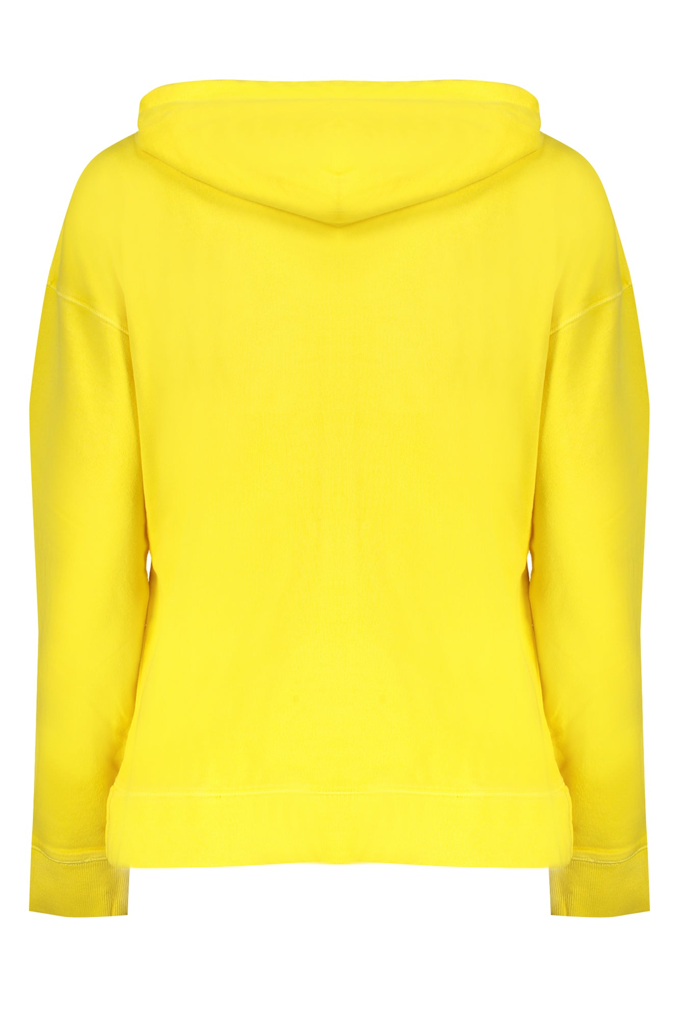 Women's yellow zip sweatshirt