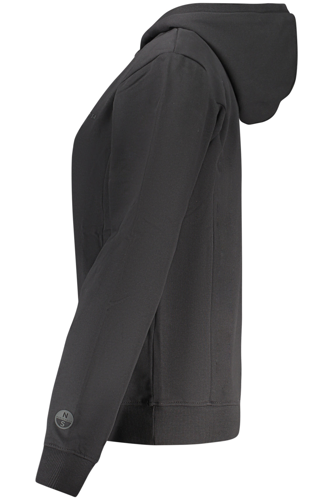 NORTH SAILS NORTH SAILS WOMEN'S ZIP-UP SWEATSHIRT BLACK - Nero