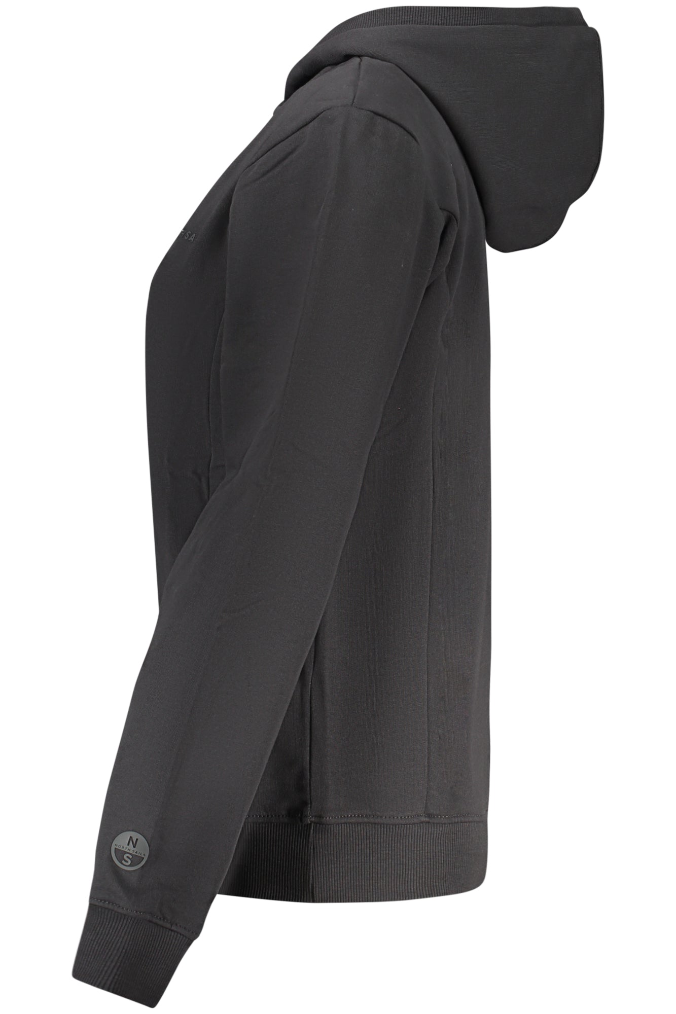 NORTH SAILS NORTH SAILS WOMEN'S ZIP-UP SWEATSHIRT BLACK - Nero
