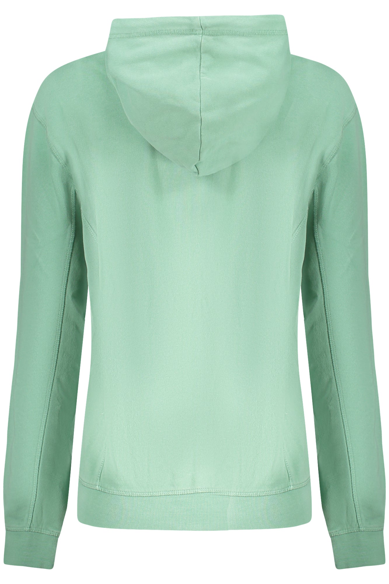 Women's zip-up sweatshirt green