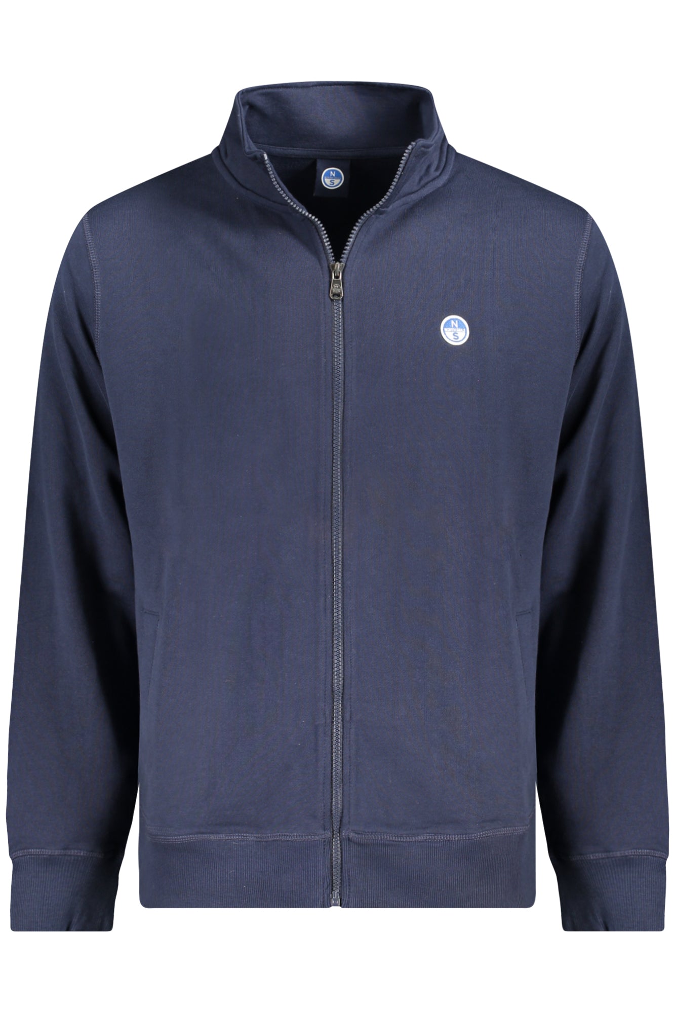 NORTH SAILS NORTH SAILS MEN'S ZIP-UP SWEATSHIRT BLUE - Blu