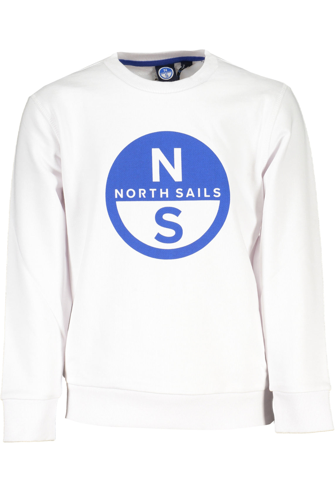 NORTH SAILS NORTH SAILS BLUE ZIPLESS SWEATSHIRT - Bianco