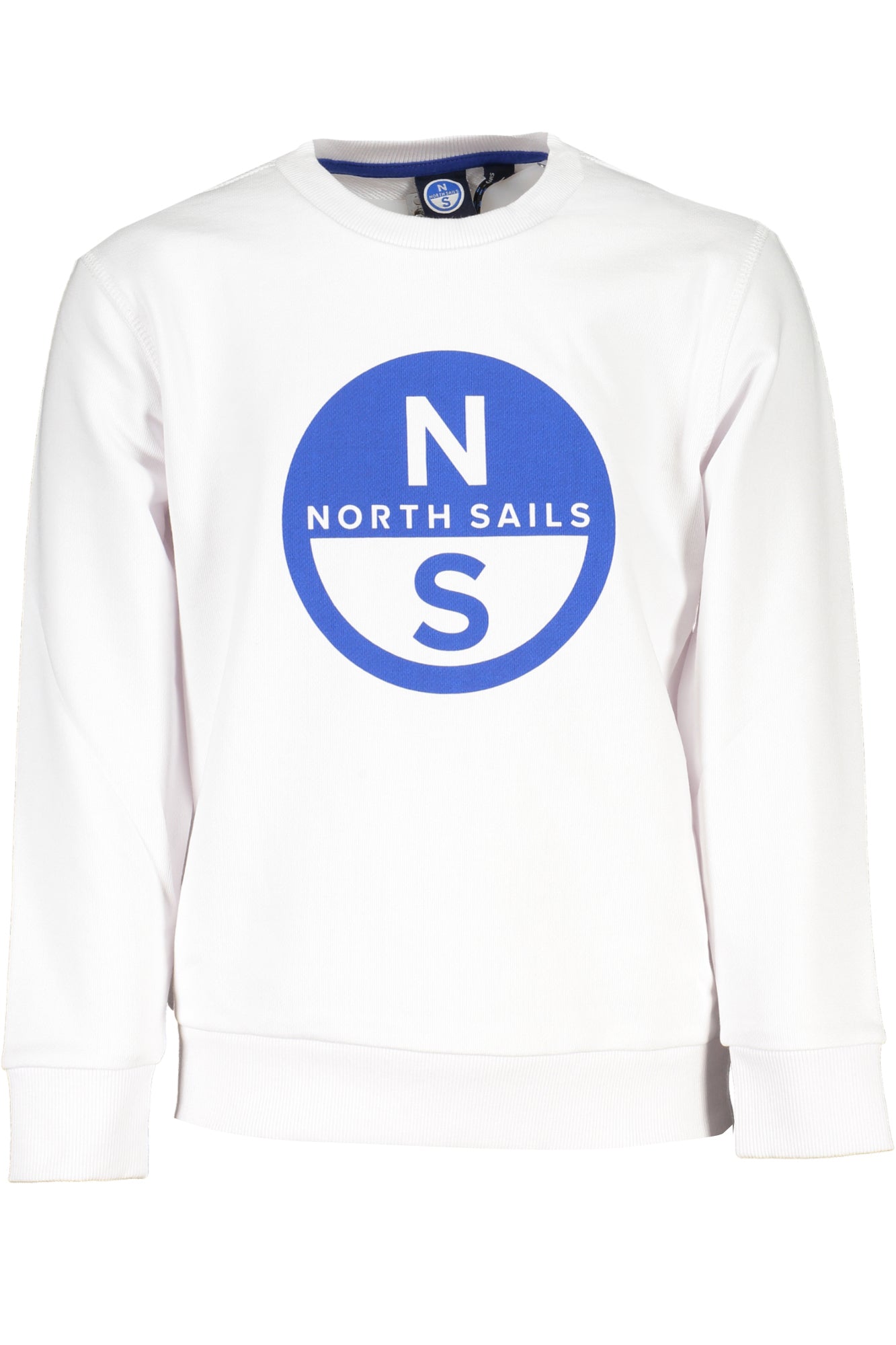 NORTH SAILS NORTH SAILS BLUE ZIPLESS SWEATSHIRT - Bianco