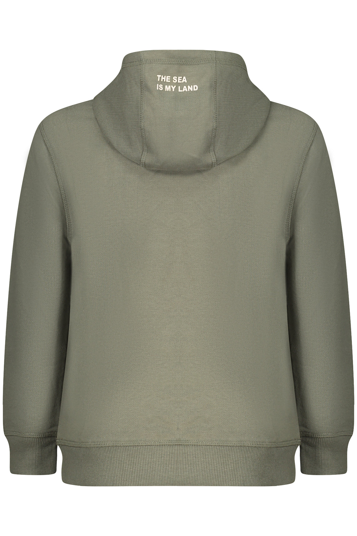 NORTH SAILS NORTH SAILS CHILDREN'S BLUE ZIP-UP SWEATSHIRT - Verde