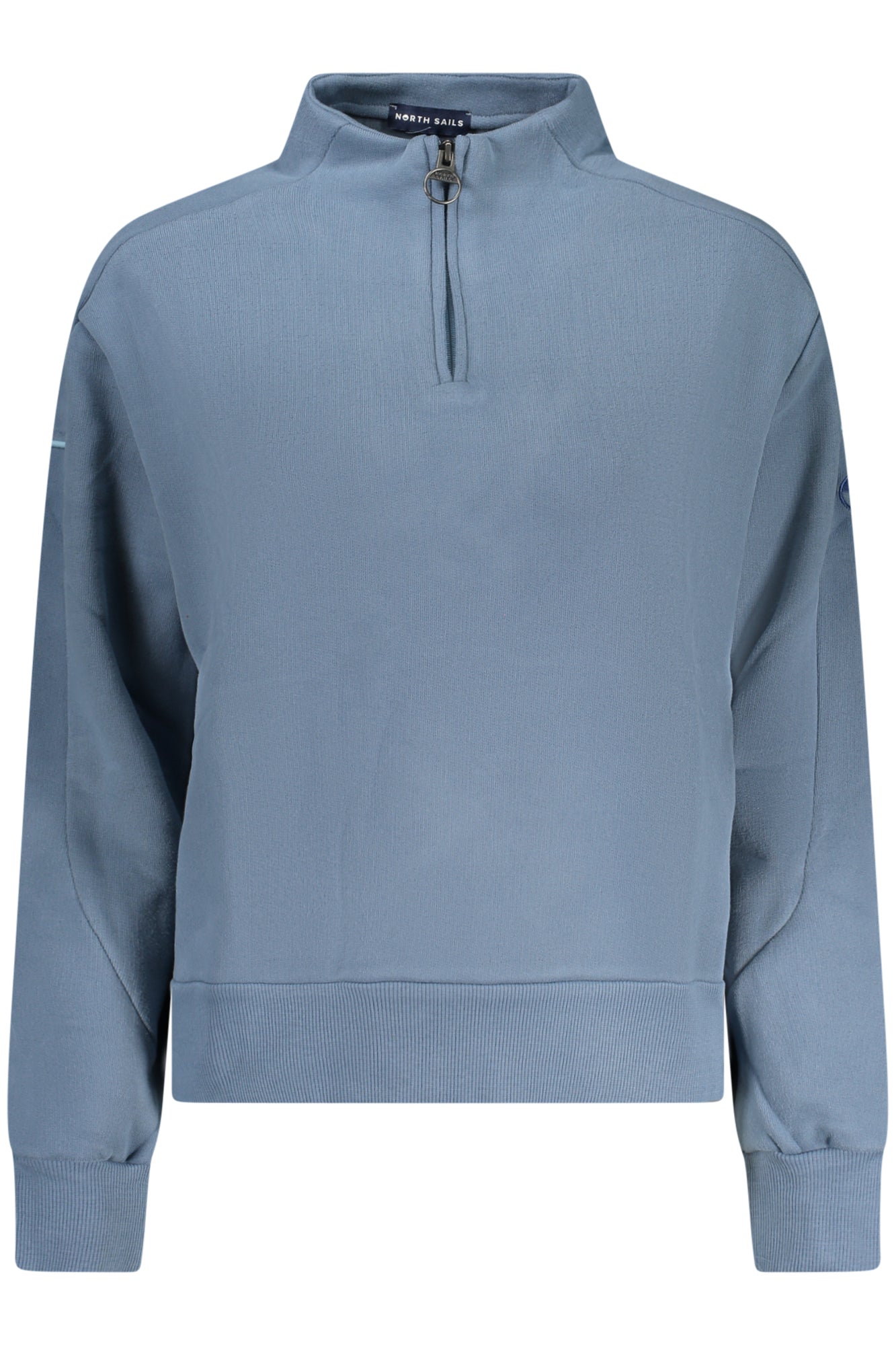 NORTH SAILS NORTH SAILS WOMEN'S ZIP-UP SWEATSHIRT WHITE - Blu
