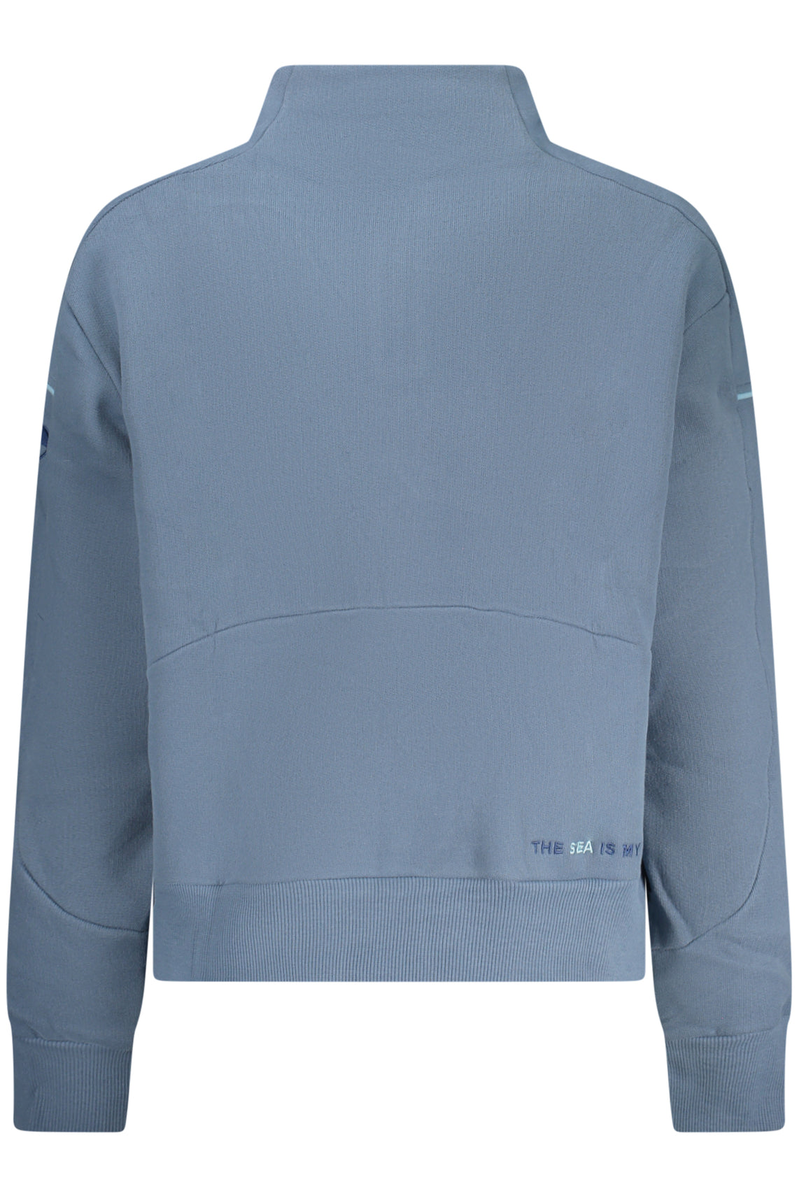 NORTH SAILS NORTH SAILS WOMEN'S ZIP-UP SWEATSHIRT WHITE - Blu