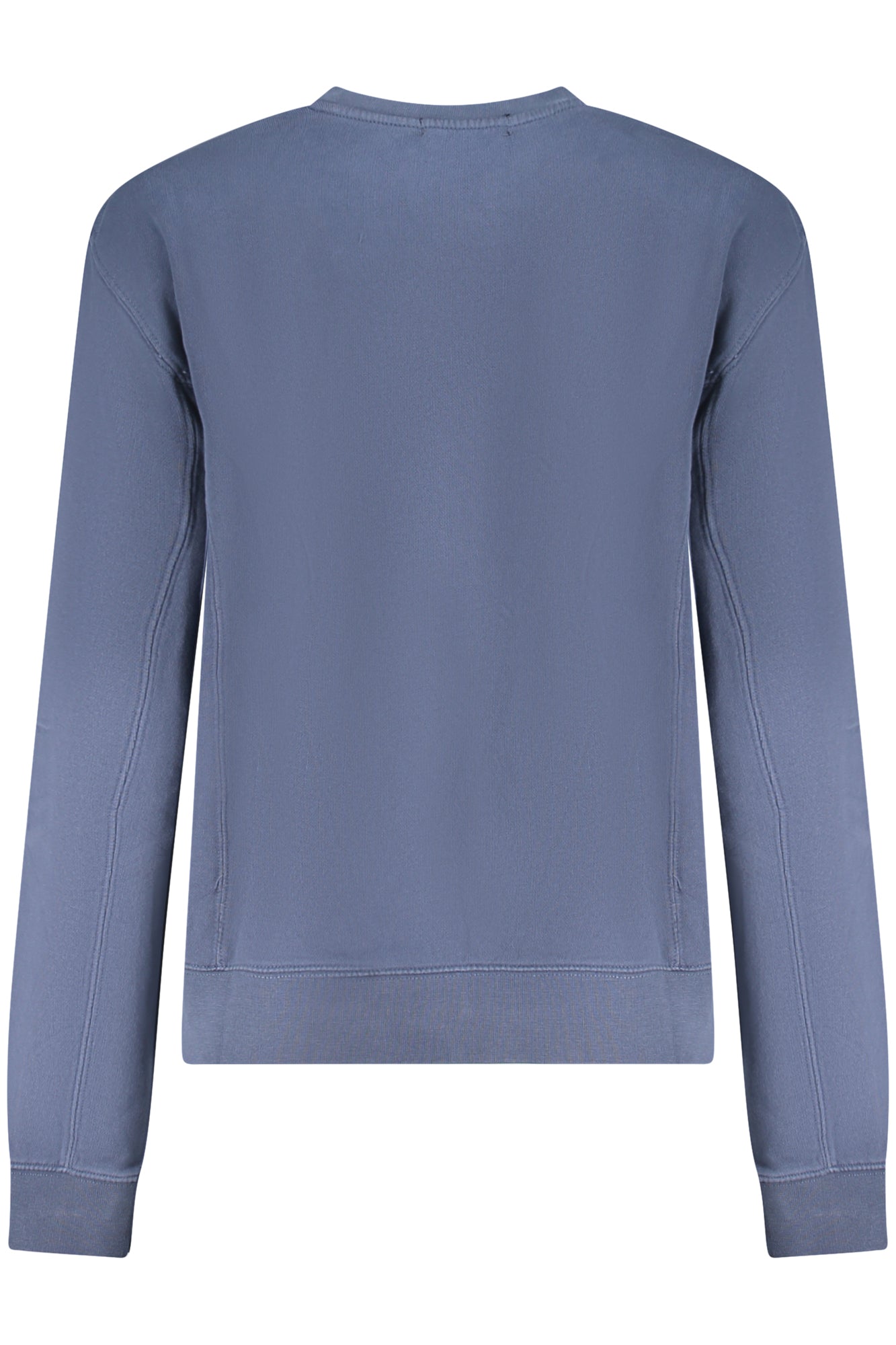 Women's blue zip-up sweatshirt