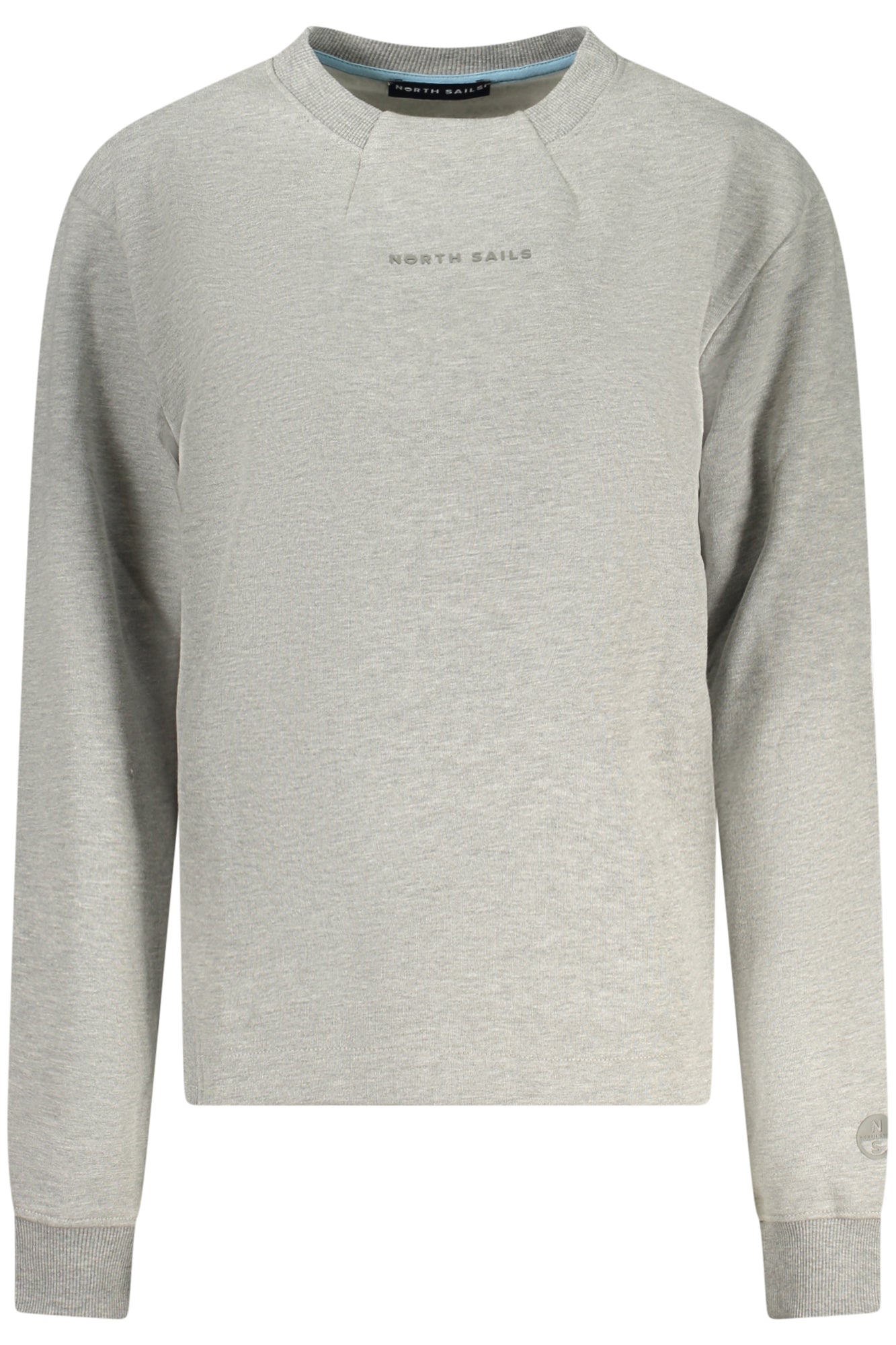 NORTH SAILS NORTH SAILS WOMEN'S ZIP-UP SWEATSHIRT, GREY - Grigio