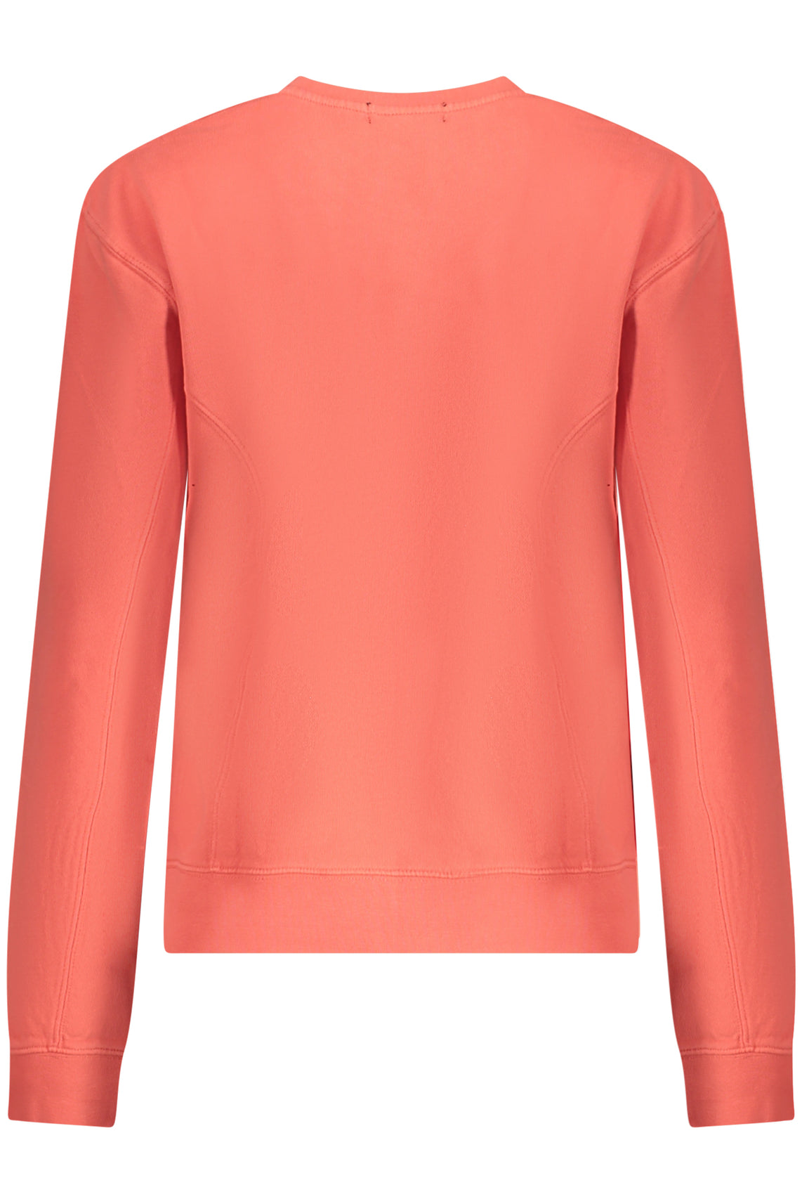 Women's pink zip-free sweatshirt