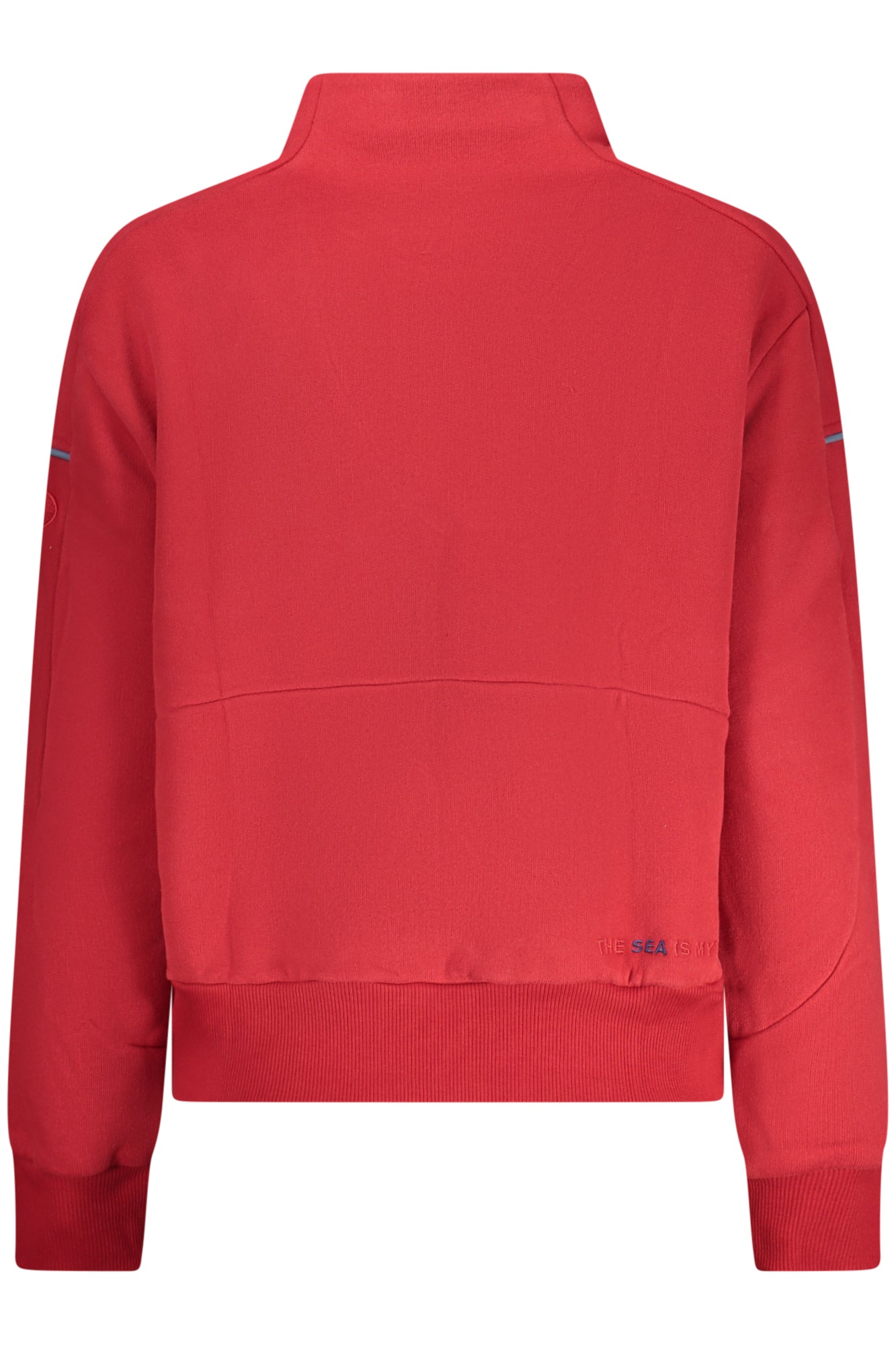 NORTH SAILS NORTH SAILS WOMEN'S ZIP-UP SWEATSHIRT WHITE - Rosso