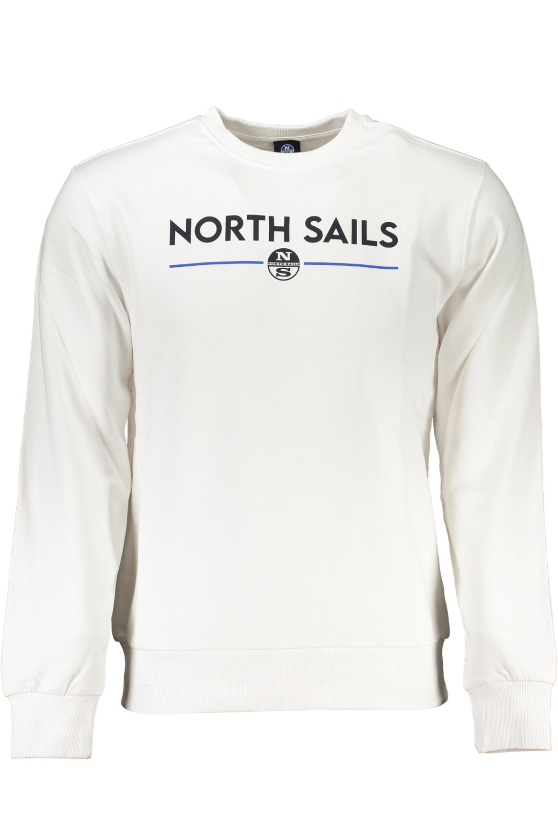 NORTH SAILS NORTH SAILS GREEN MEN'S ZIPLESS SWEATSHIRT - Bianco