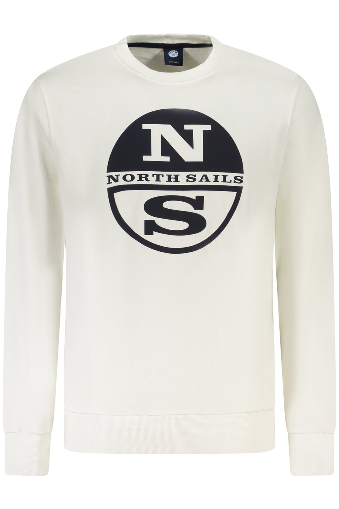 NORTH SAILS NORTH SAILS MEN'S BLACK ZIP-UP SWEATSHIRT - Bianco