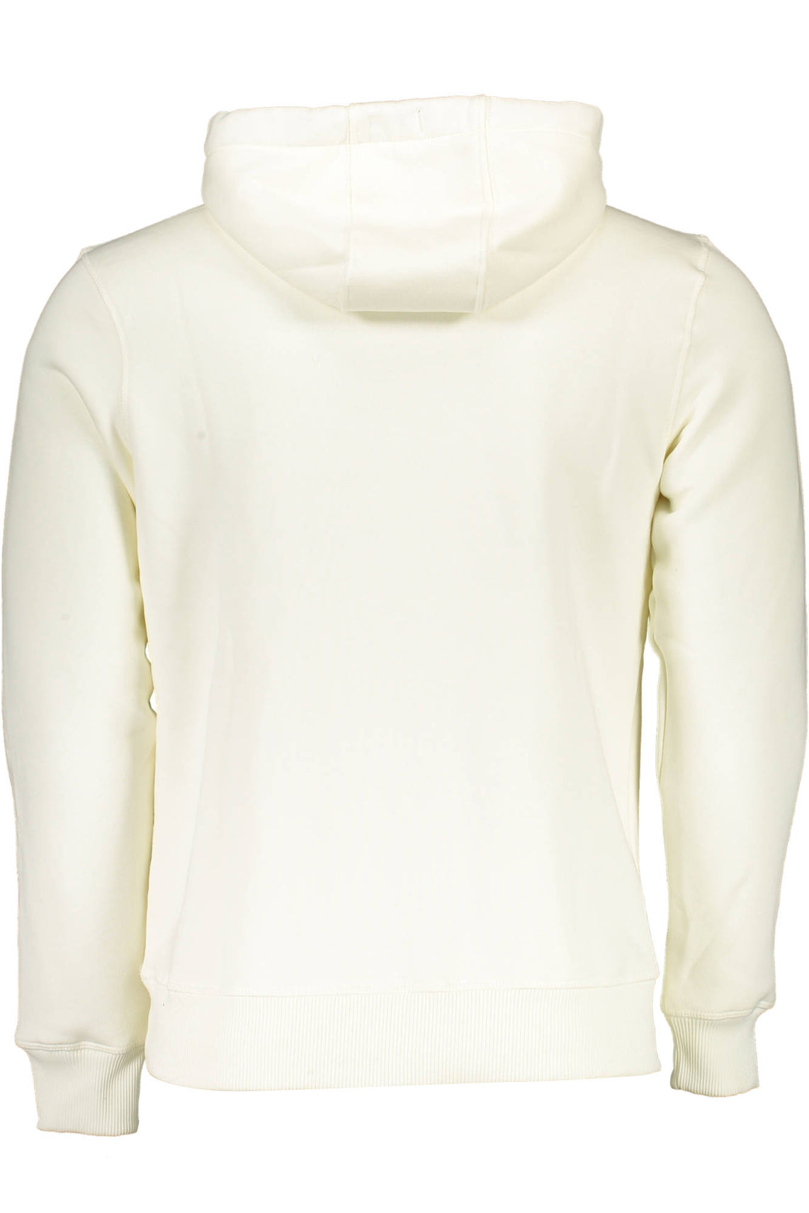 White men's sweatshirt without zip