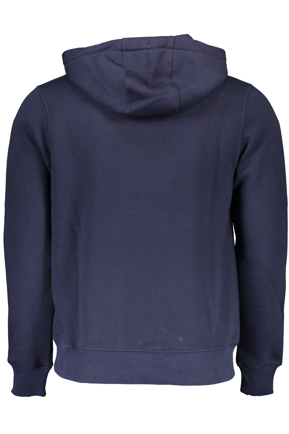 Man blue sweatshirt without zip