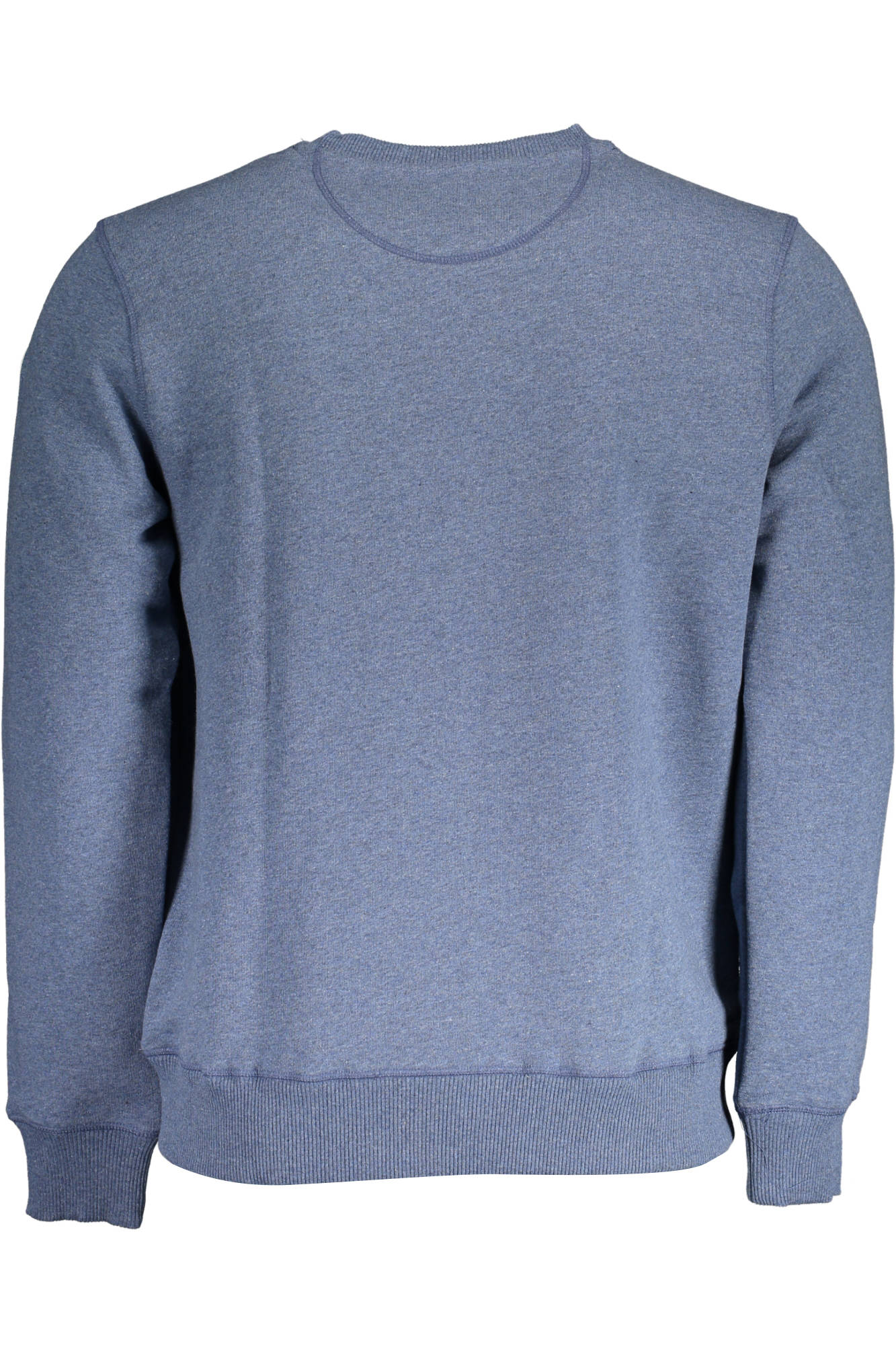 Man blue sweatshirt without zip