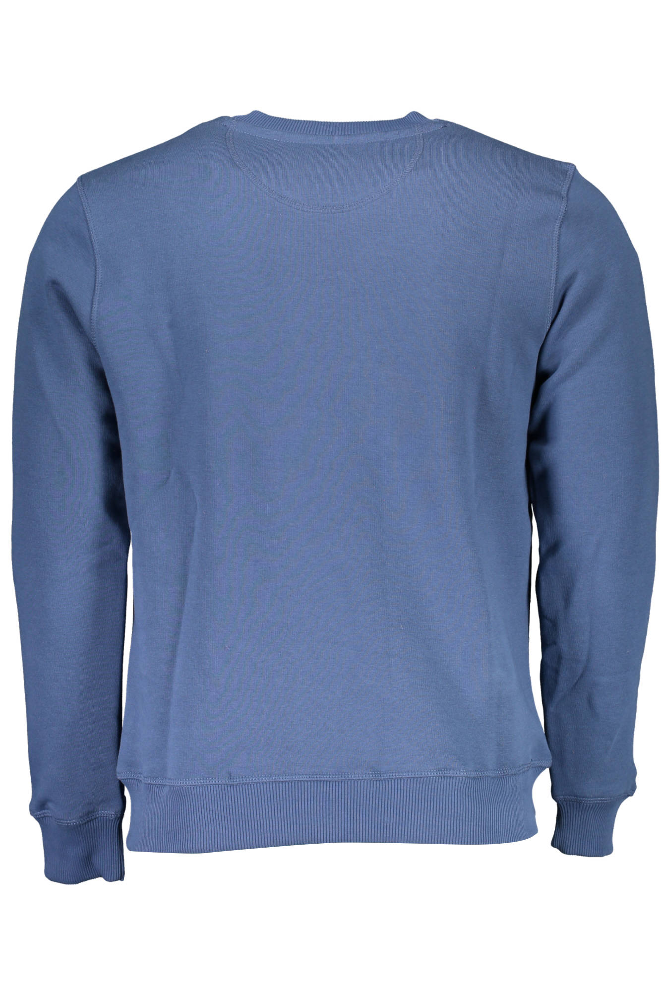 Man blue sweatshirt without zip