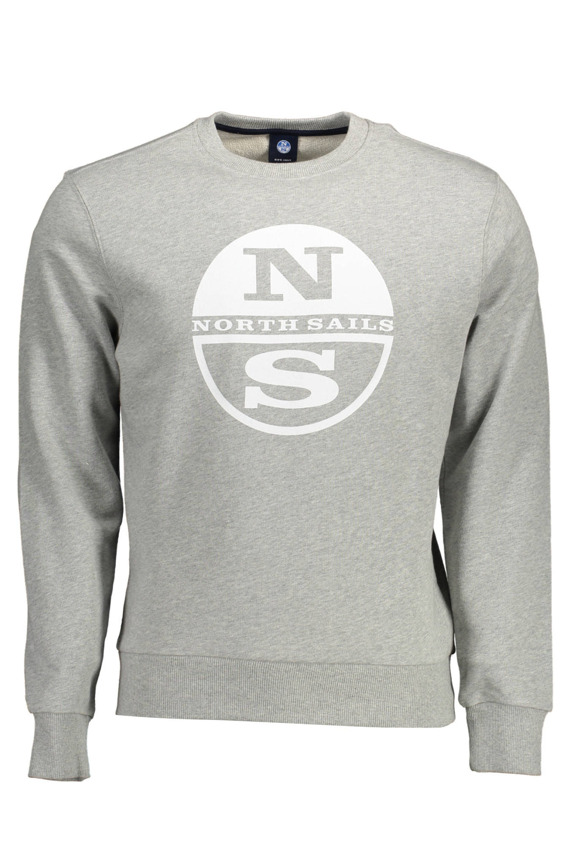 NORTH SAILS NORTH SAILS SWEATSHIRT WITHOUT ZIP MAN GRAY - Grigio