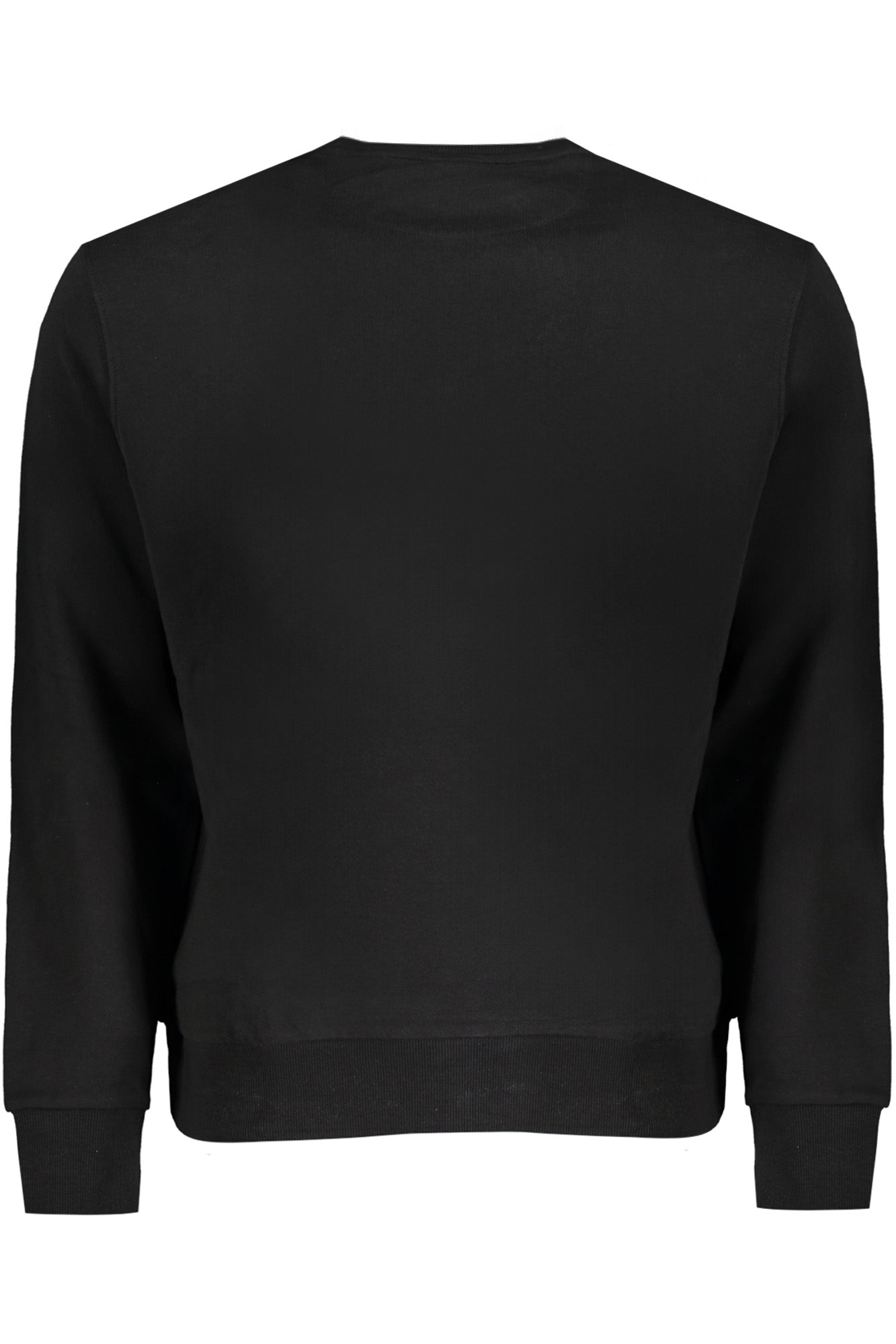 Men's black zip-up sweatshirt