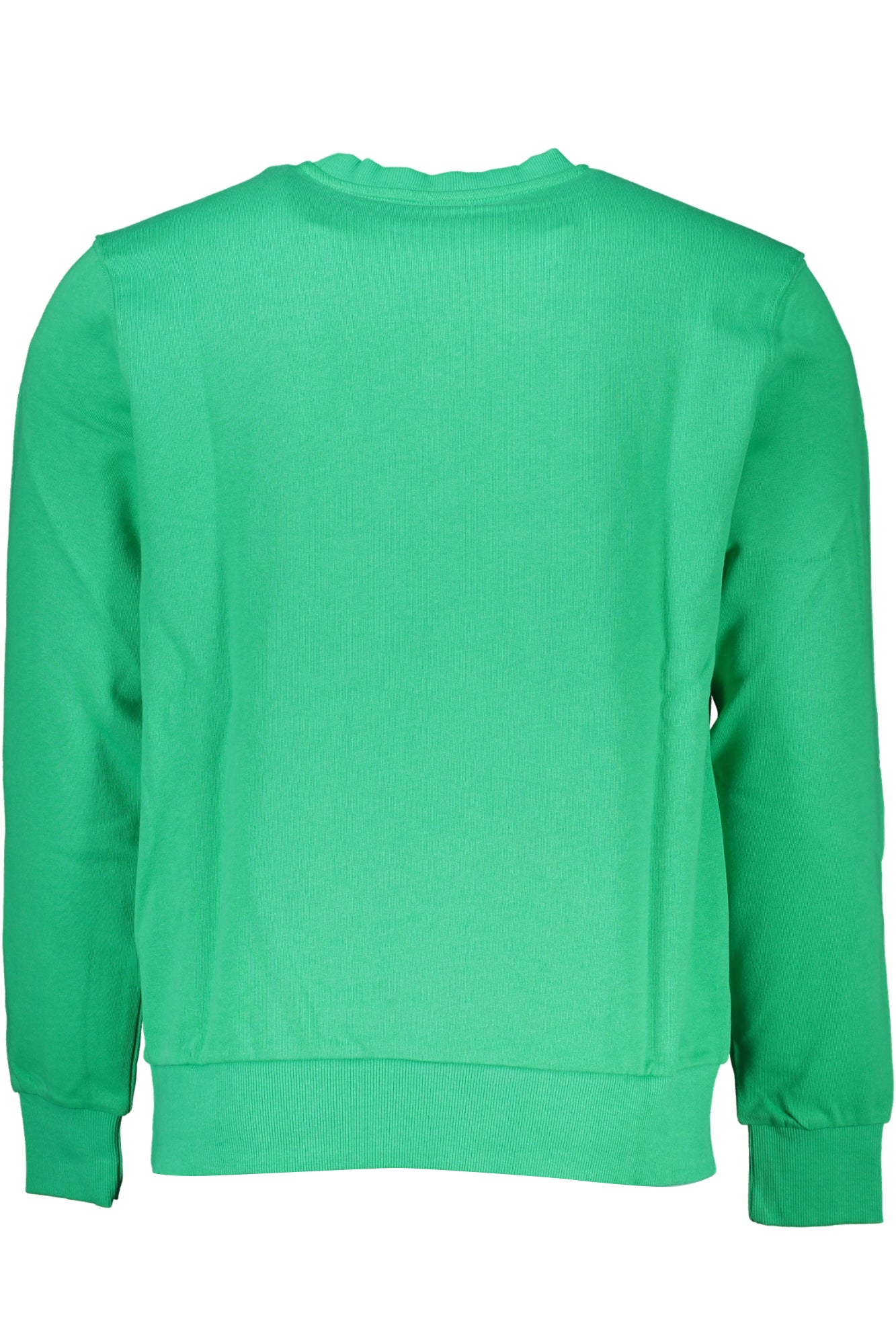 Green men's zipless sweatshirt